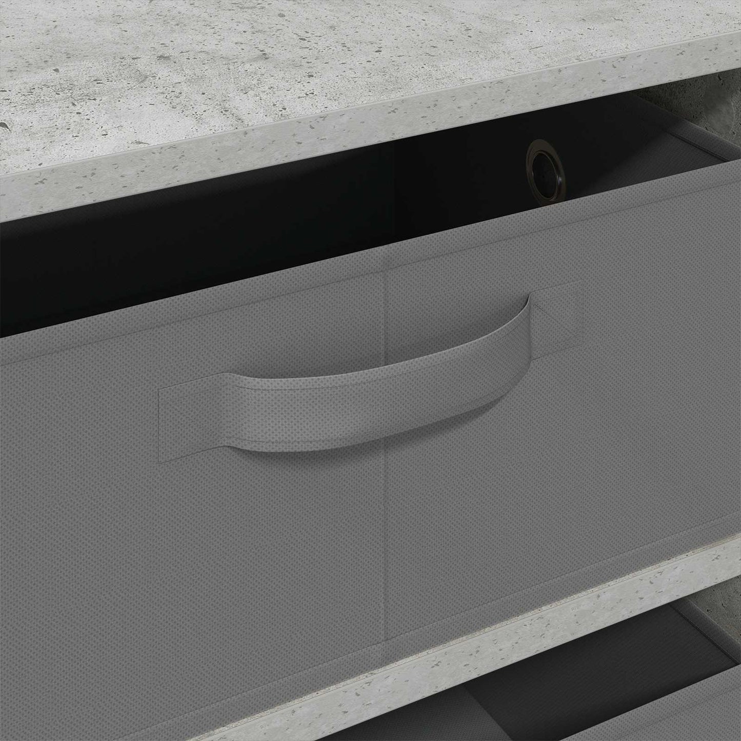Dressoir met lade Beton Grijs 60 x 33,5 x 84 cm is nu te koop bij PeponiXL, paradijselijk wonen!