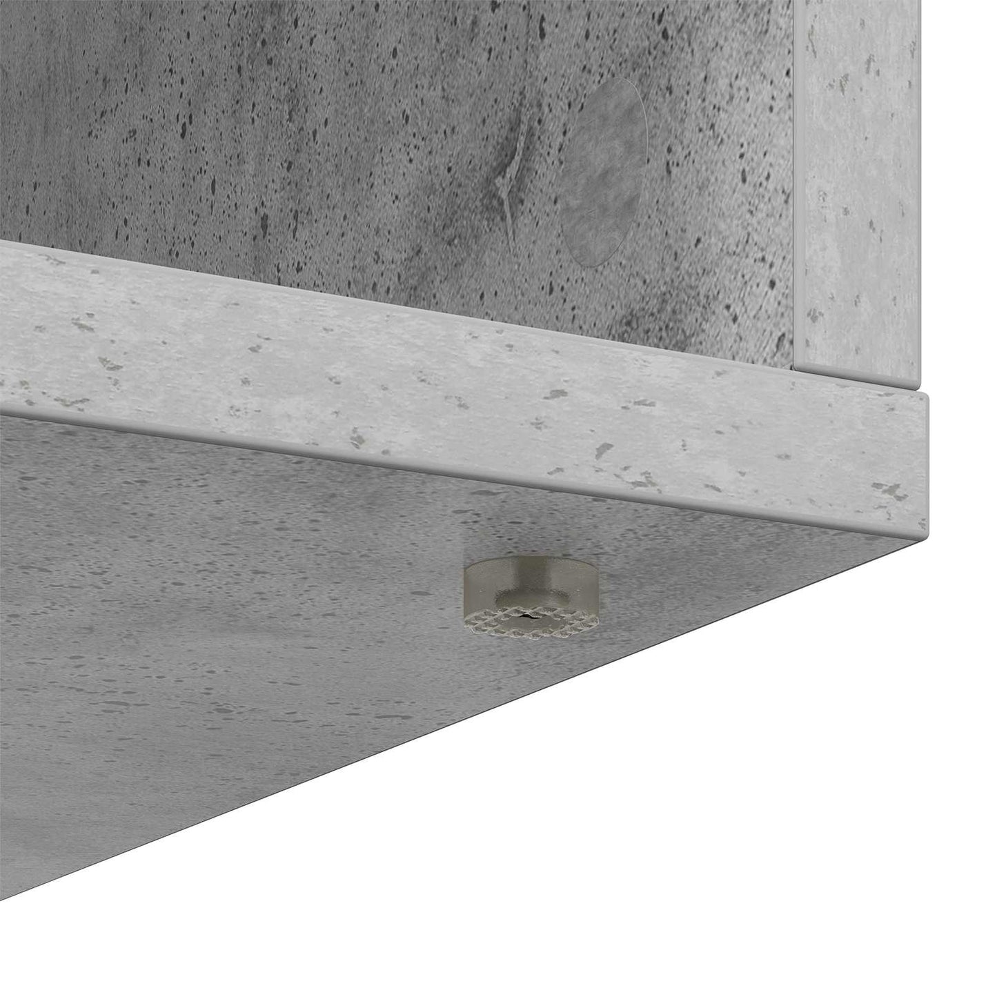 Dressoir met lade Beton Grijs 60 x 33,5 x 84 cm is nu te koop bij PeponiXL, paradijselijk wonen!
