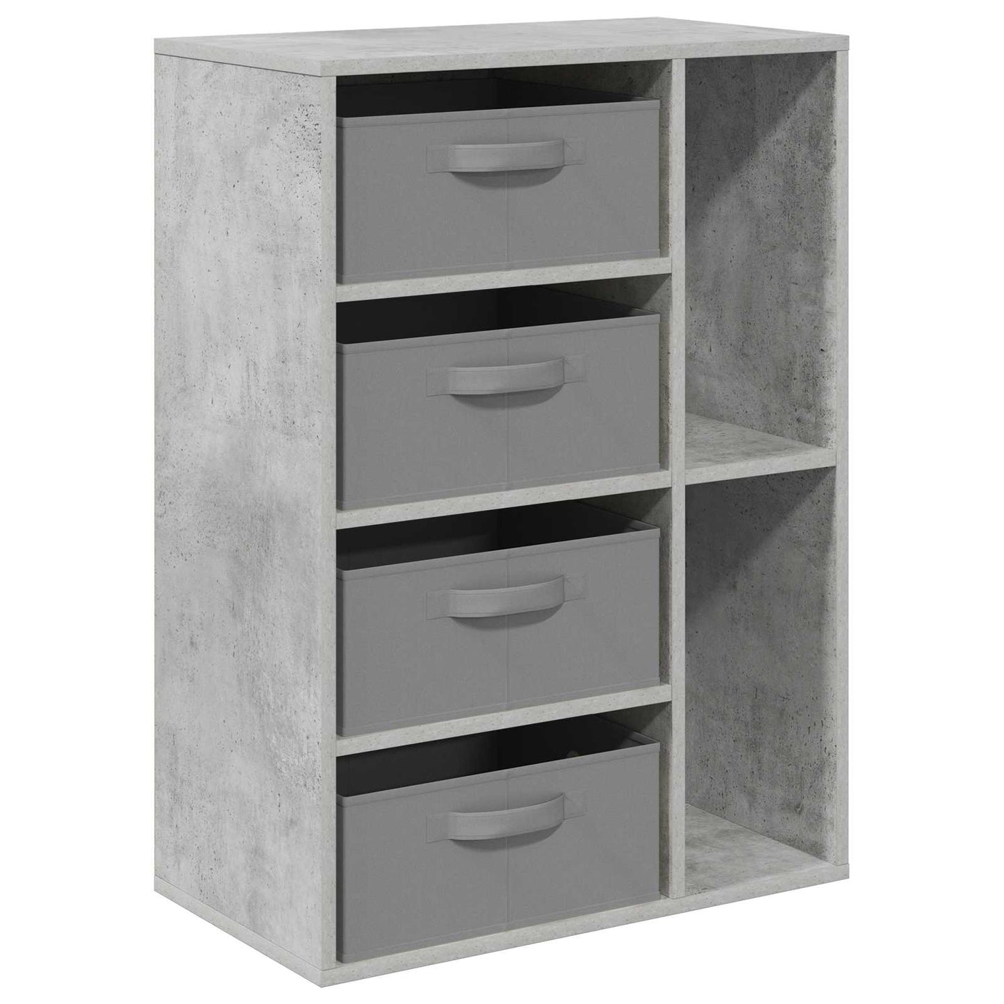 Dressoir met lade Beton Grijs 60 x 33,5 x 84 cm is nu te koop bij PeponiXL, paradijselijk wonen!
