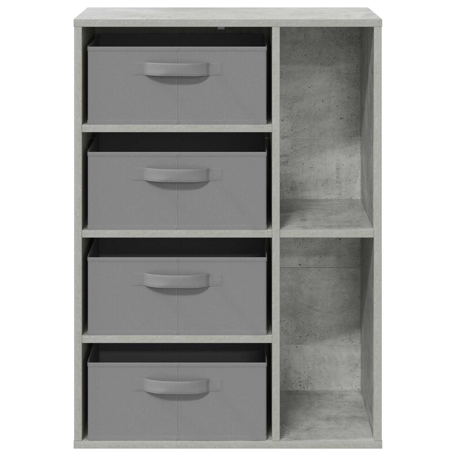 Dressoir met lade Beton Grijs 60 x 33,5 x 84 cm is nu te koop bij PeponiXL, paradijselijk wonen!