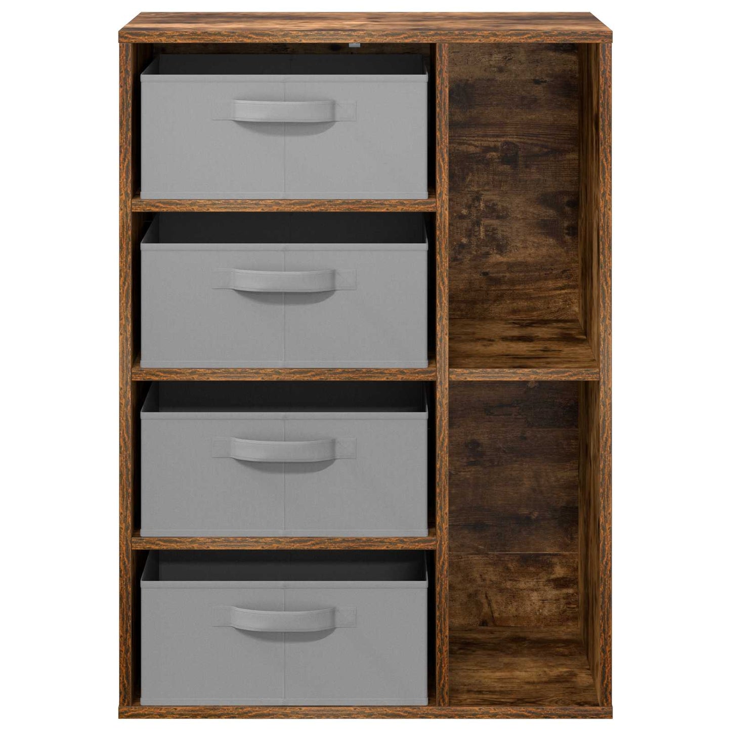 Dressoir met lade Gerookt eiken 60 x 33,5 x 84 cm is nu te koop bij PeponiXL, paradijselijk wonen!