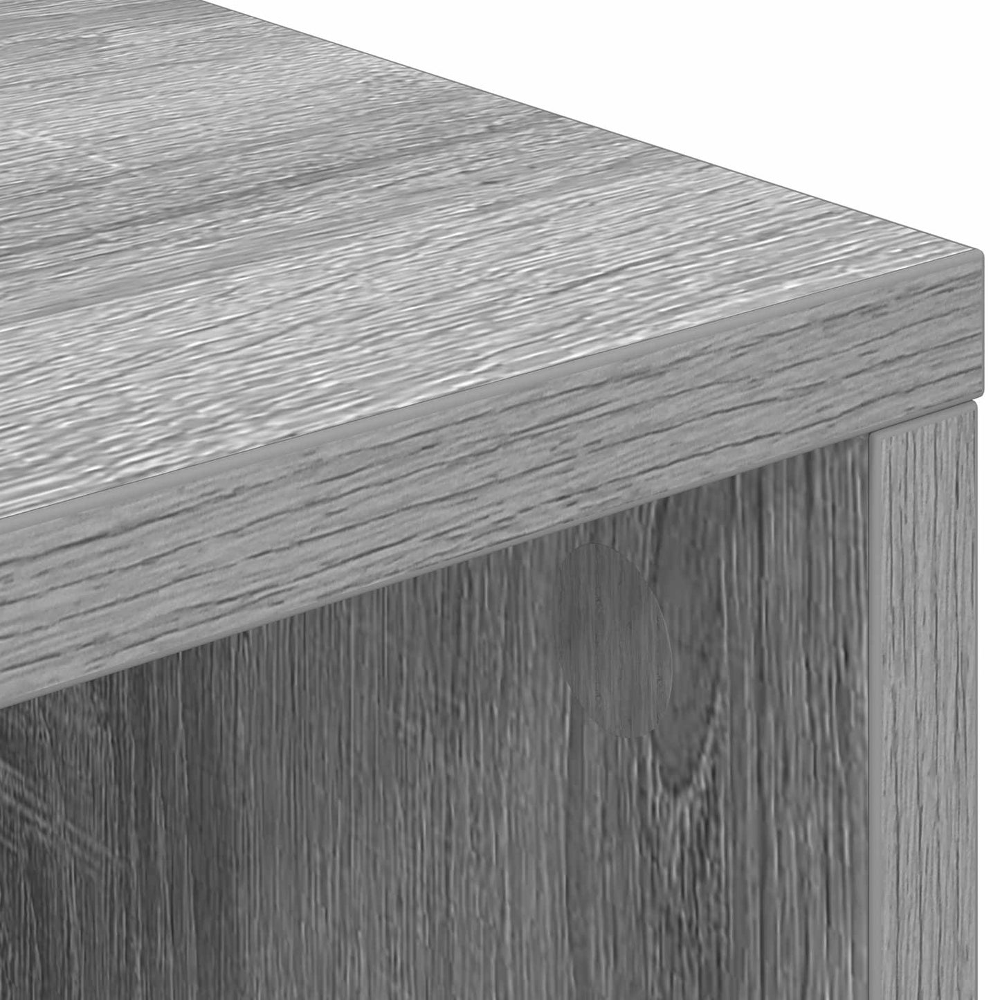 Dressoir met lade Grijs Sonoma 60 x 33,5 x 84 cm is nu te koop bij PeponiXL, paradijselijk wonen!