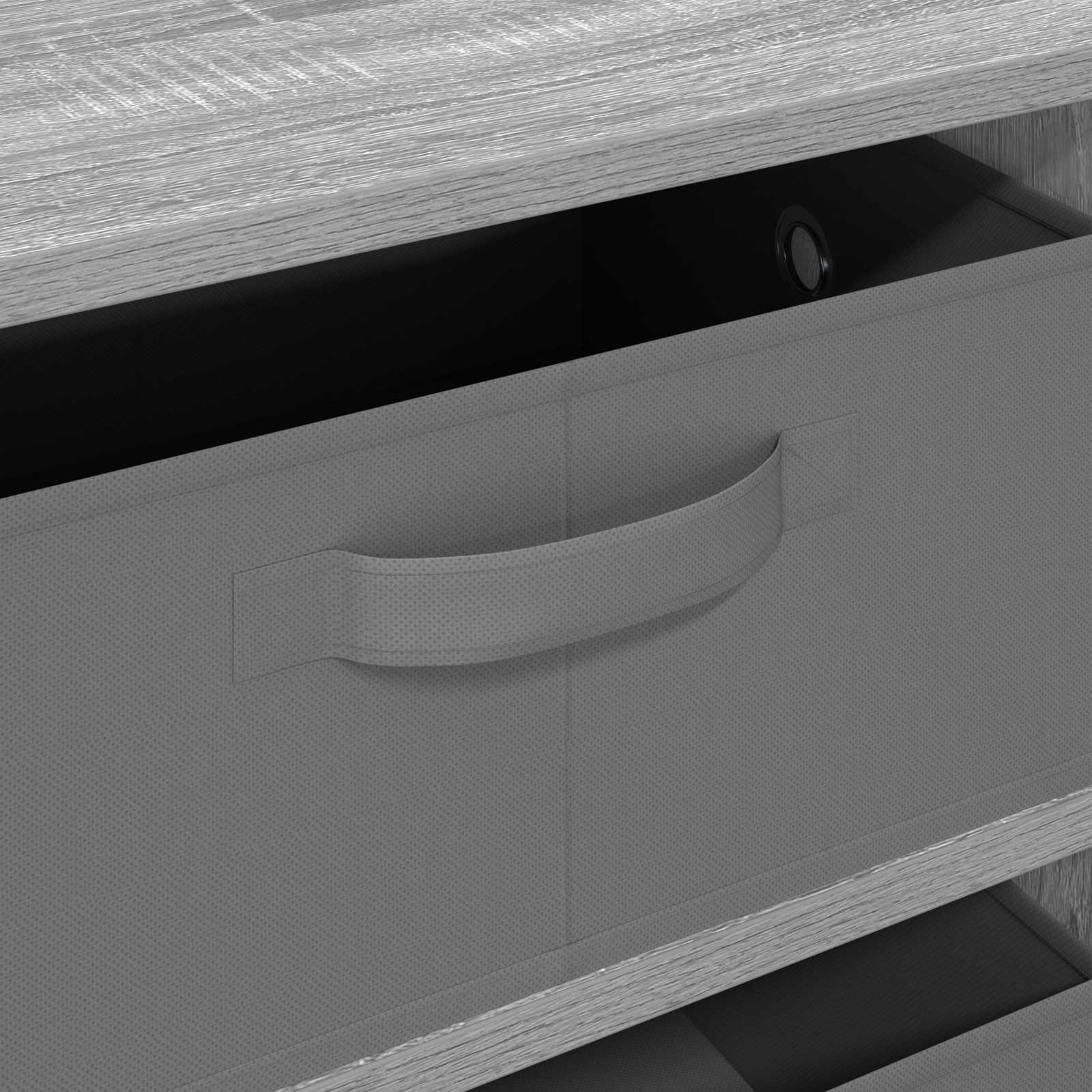 Dressoir met lade Grijs Sonoma 60 x 33,5 x 84 cm is nu te koop bij PeponiXL, paradijselijk wonen!