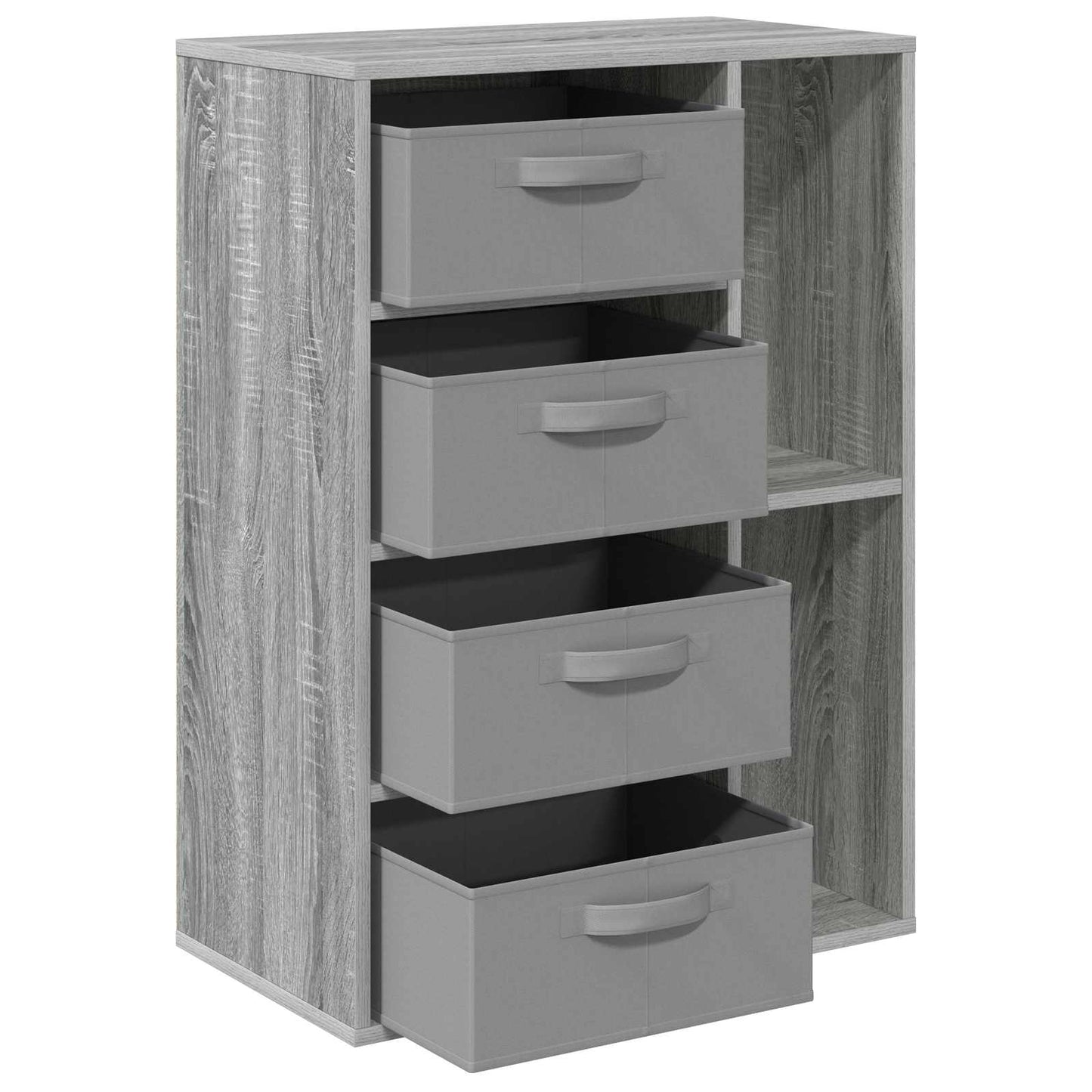 Dressoir met lade Grijs Sonoma 60 x 33,5 x 84 cm is nu te koop bij PeponiXL, paradijselijk wonen!