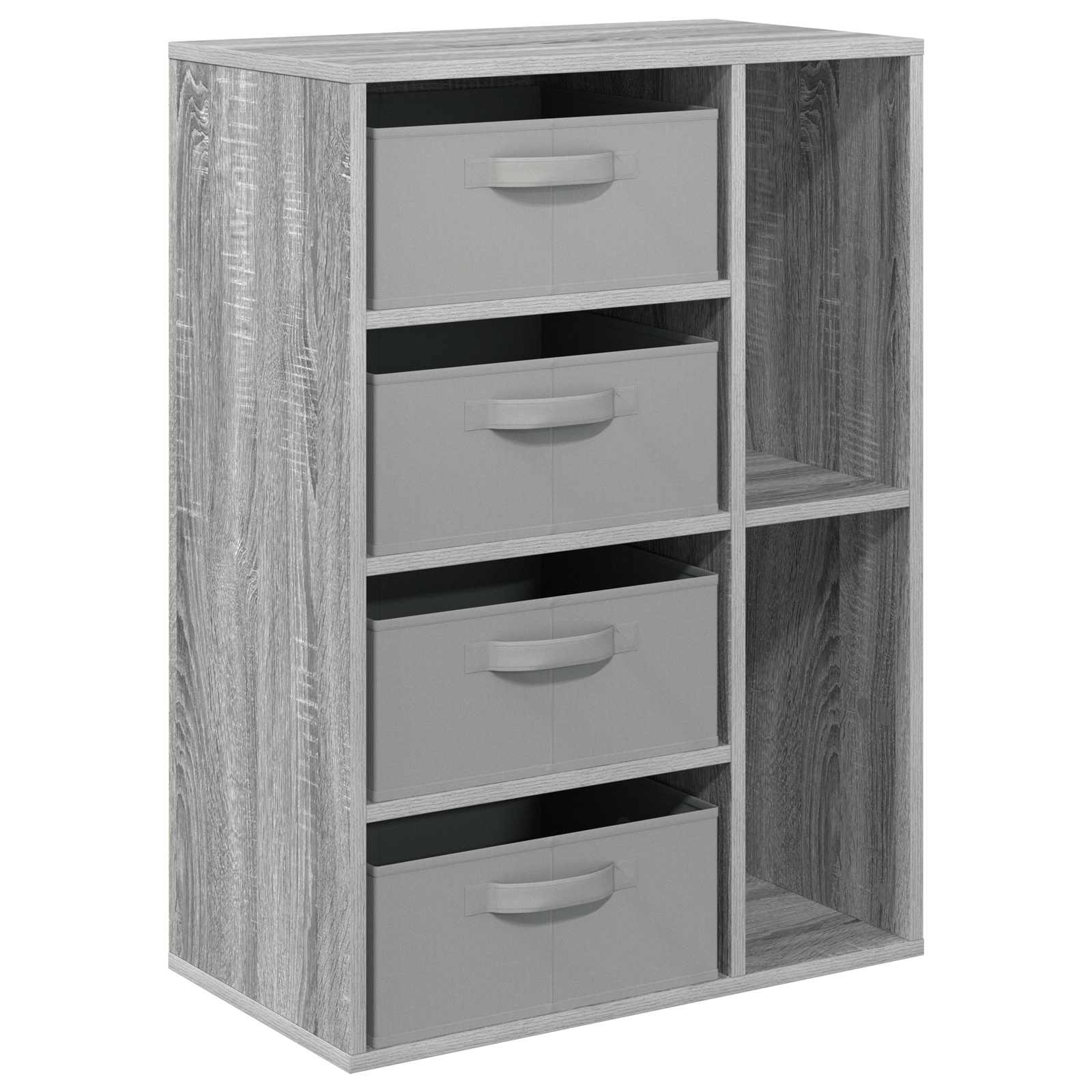 Dressoir met lade Grijs Sonoma 60 x 33,5 x 84 cm is nu te koop bij PeponiXL, paradijselijk wonen!