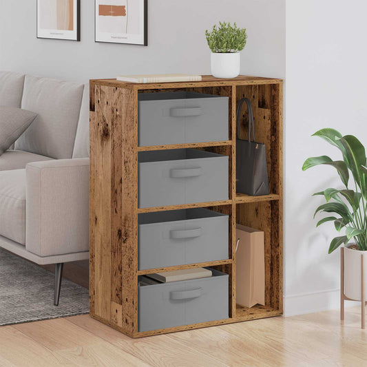 Dressoir met lade Oudhout 60 x 33,5 x 84 cm is nu te koop bij PeponiXL, paradijselijk wonen!