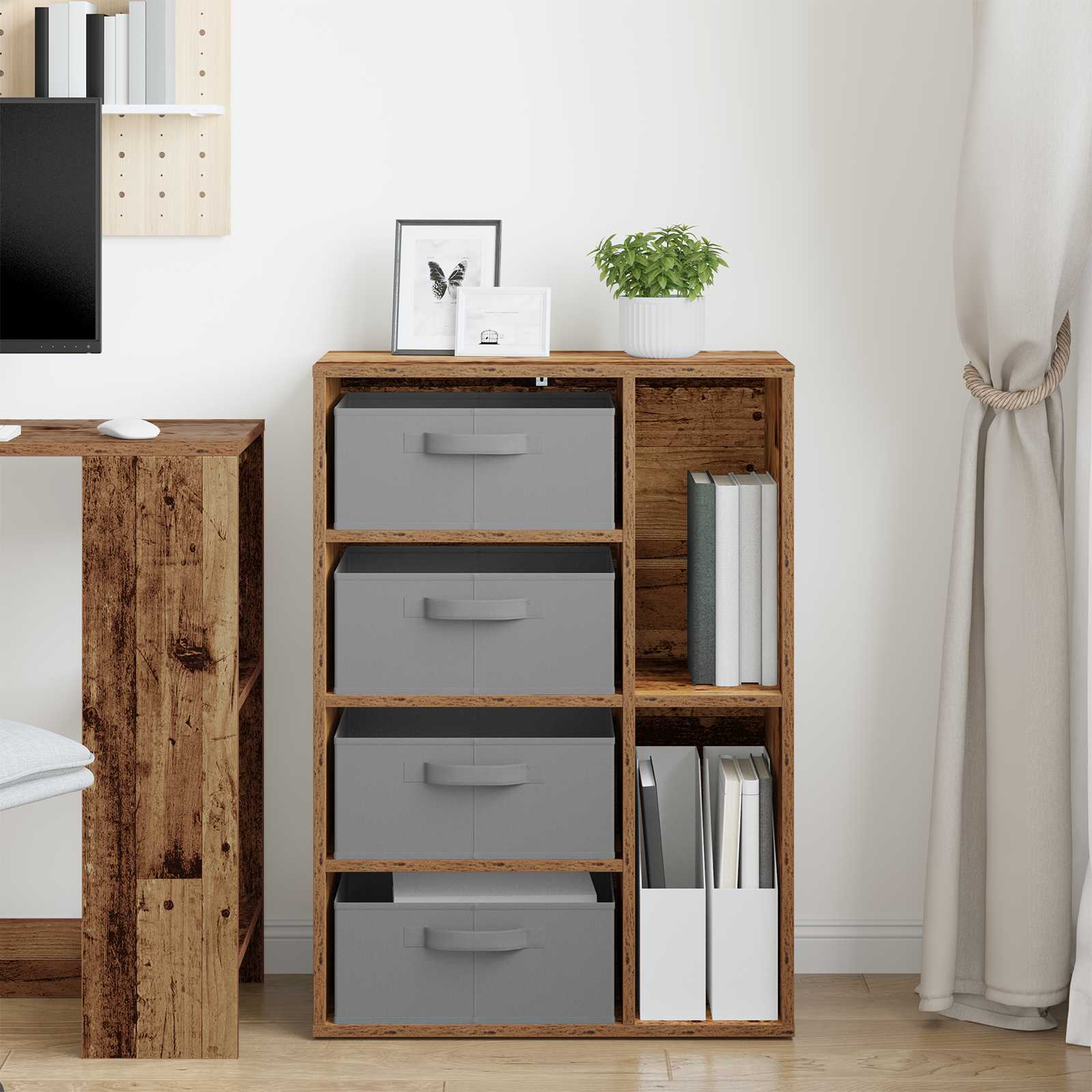 Dressoir met lade Oudhout 60 x 33,5 x 84 cm is nu te koop bij PeponiXL, paradijselijk wonen!