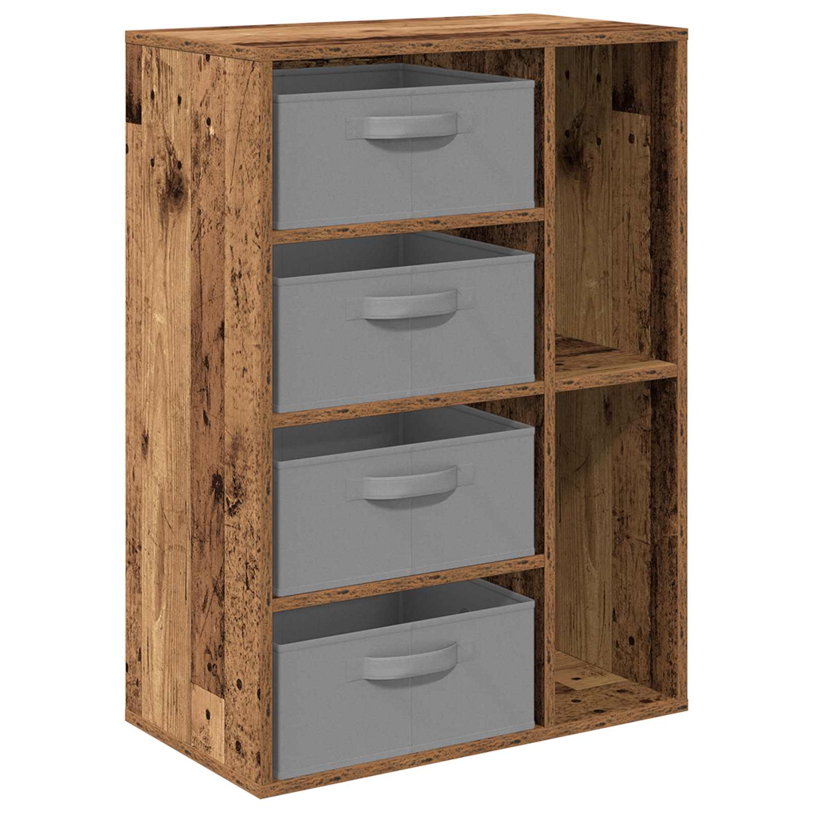 Dressoir met lade Oudhout 60 x 33,5 x 84 cm is nu te koop bij PeponiXL, paradijselijk wonen!