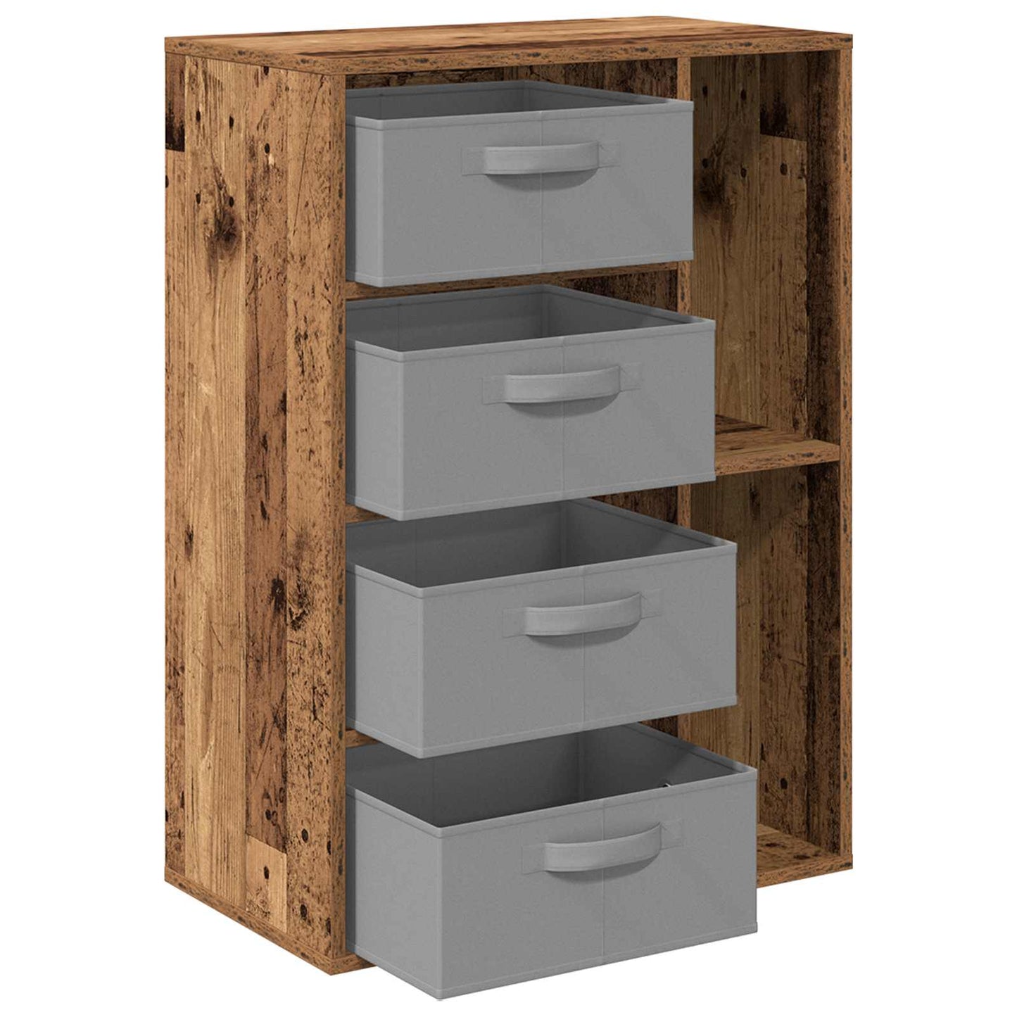 Dressoir met lade Oudhout 60 x 33,5 x 84 cm is nu te koop bij PeponiXL, paradijselijk wonen!