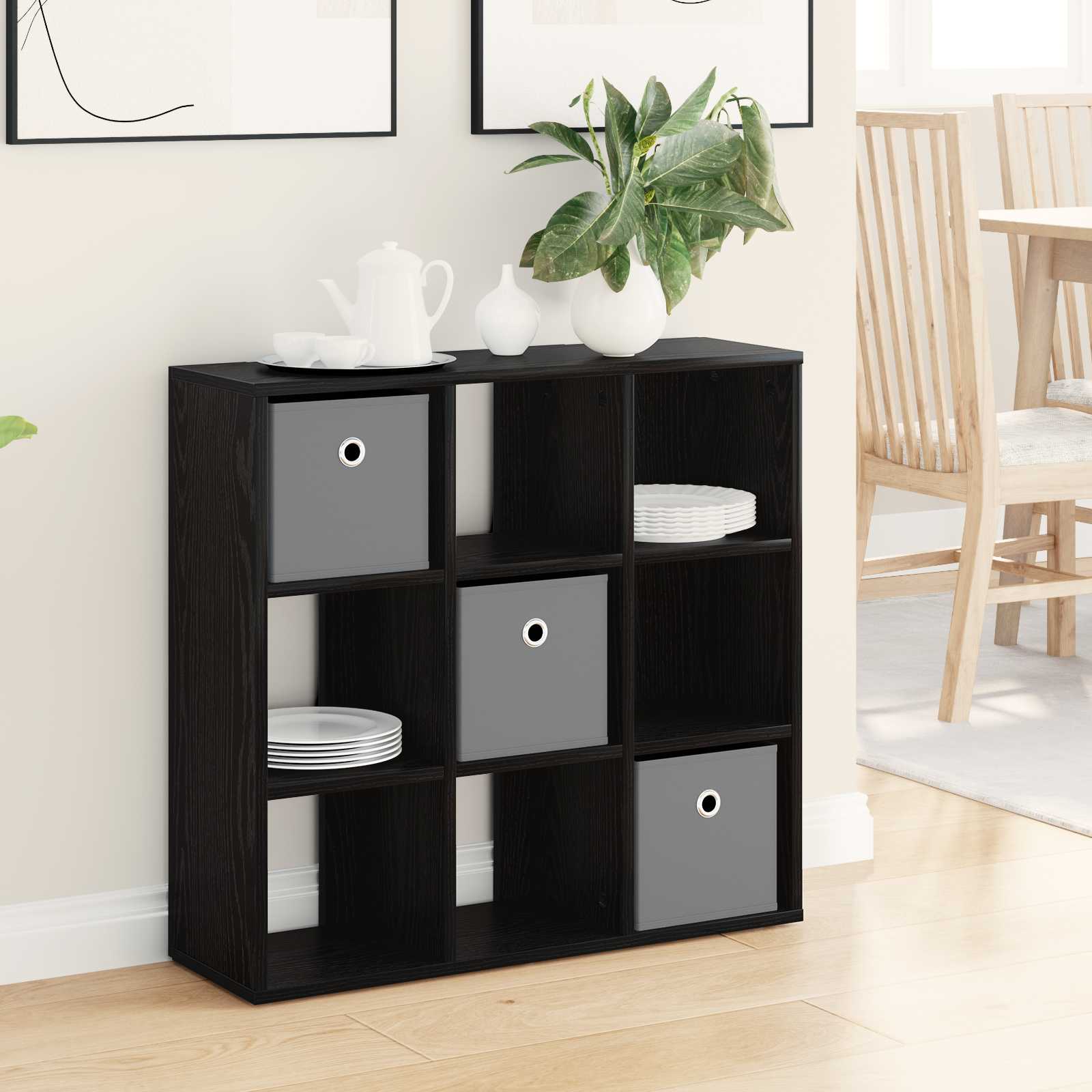 Dressoir met lade Zwart Eiken 73,5 x 24 x 69,5 cm is nu te koop bij PeponiXL, paradijselijk wonen!