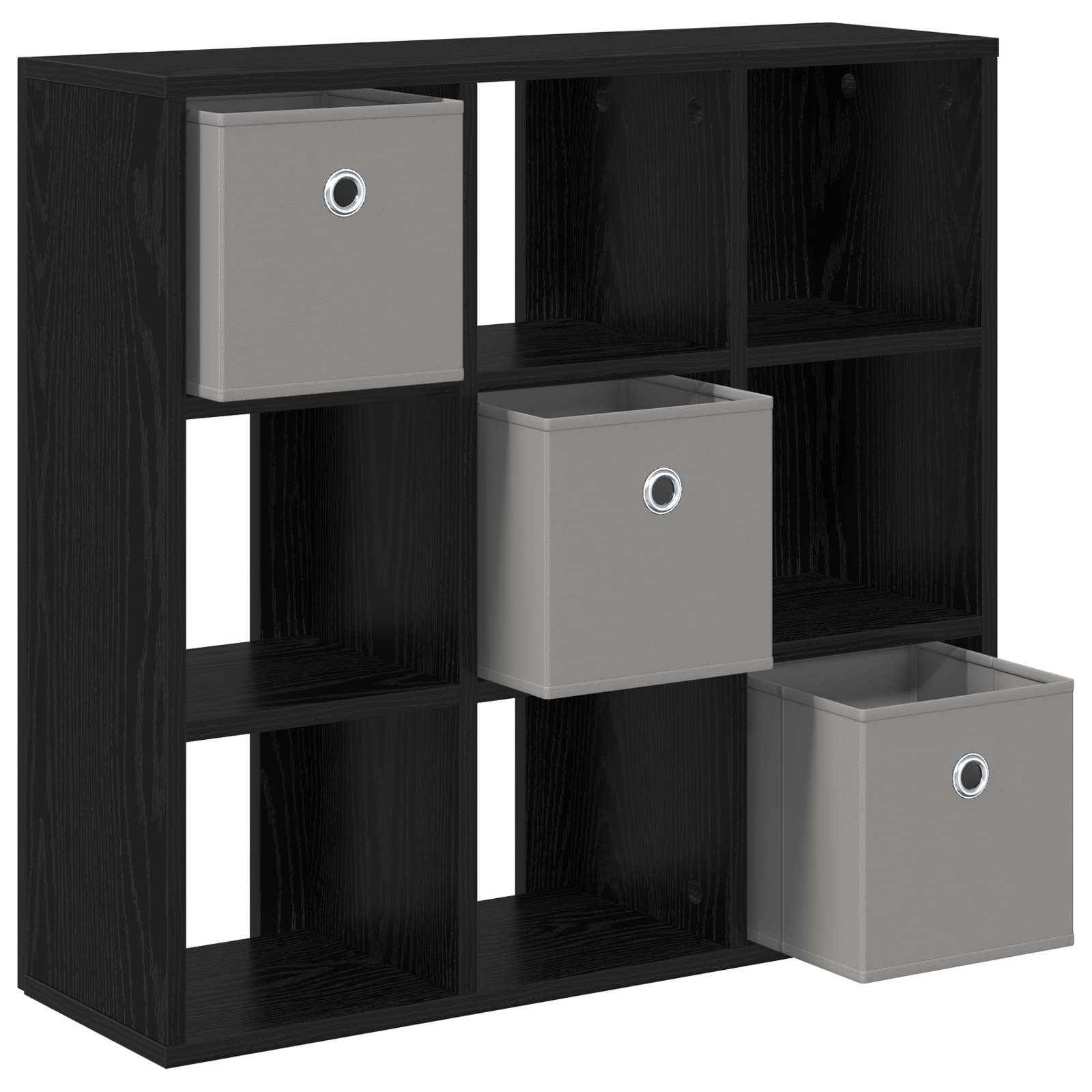 Dressoir met lade Zwart Eiken 73,5 x 24 x 69,5 cm is nu te koop bij PeponiXL, paradijselijk wonen!