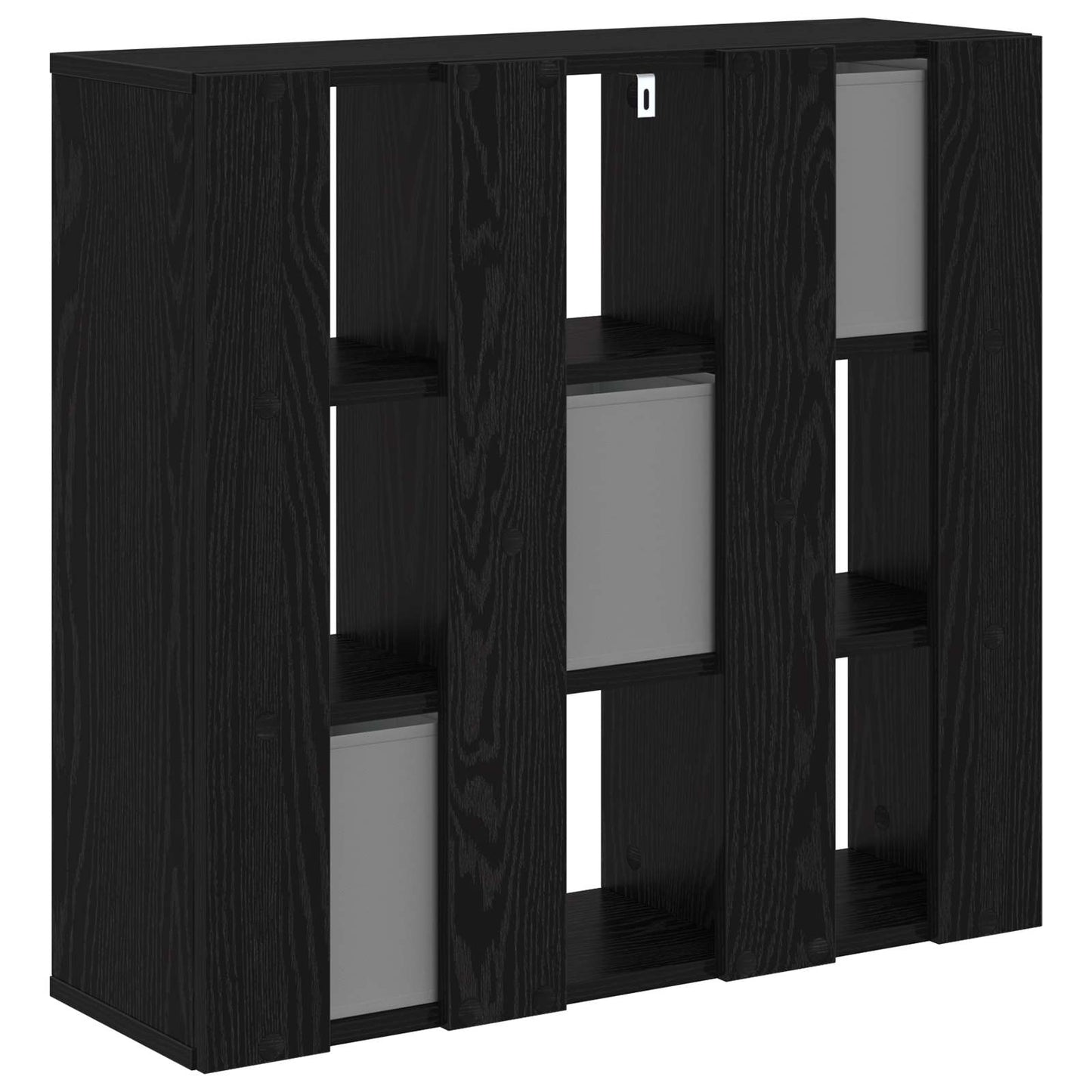 Dressoir met lade Zwart Eiken 73,5 x 24 x 69,5 cm is nu te koop bij PeponiXL, paradijselijk wonen!