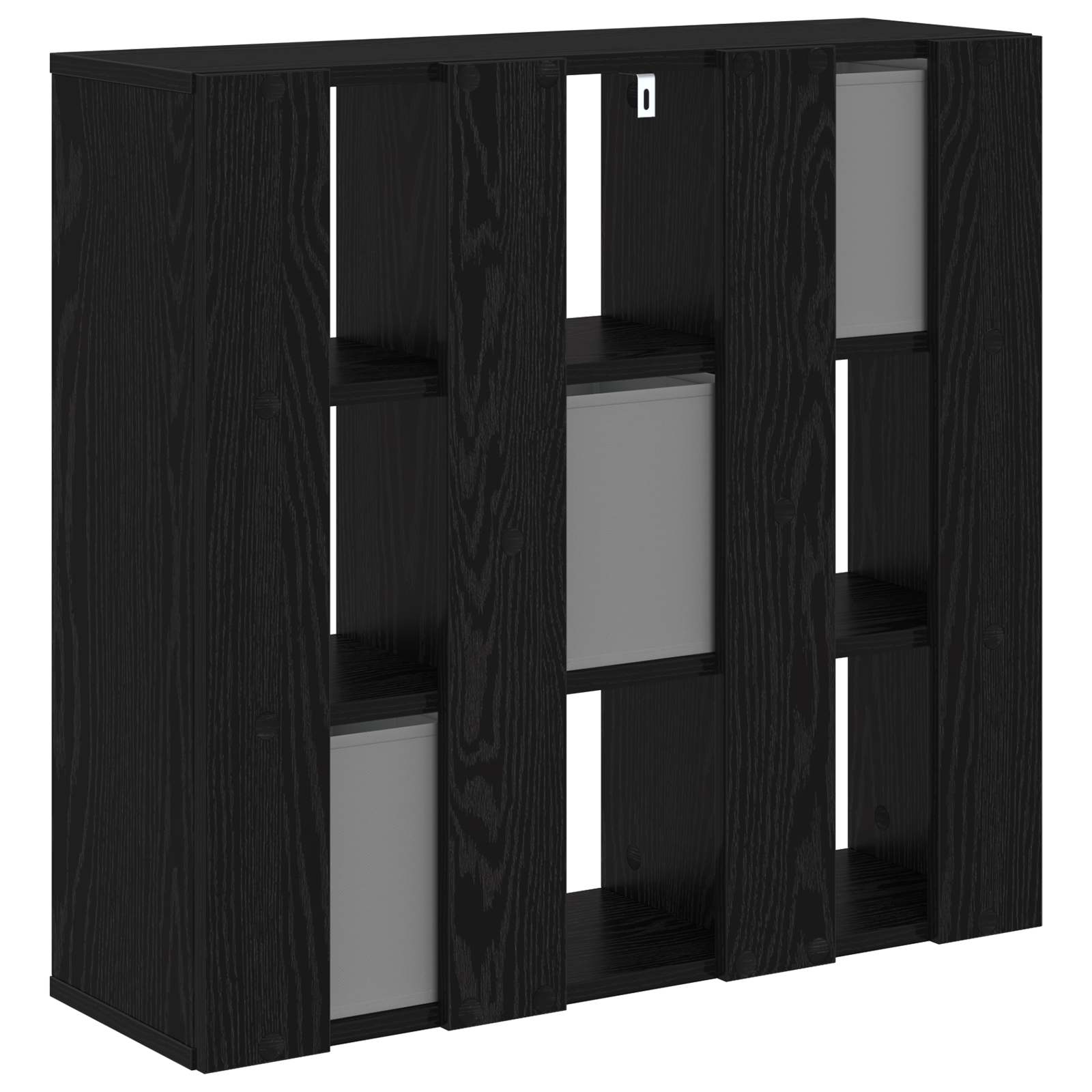 Dressoir met lade Zwart Eiken 73,5 x 24 x 69,5 cm is nu te koop bij PeponiXL, paradijselijk wonen!