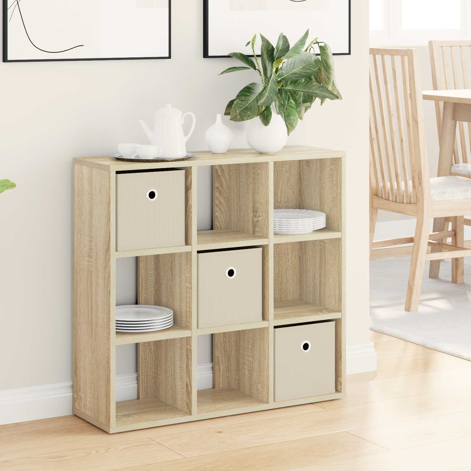 Dressoir met lade Sonoma Eiken 73,5 x 24 x 69,5 cm is nu te koop bij PeponiXL, paradijselijk wonen!