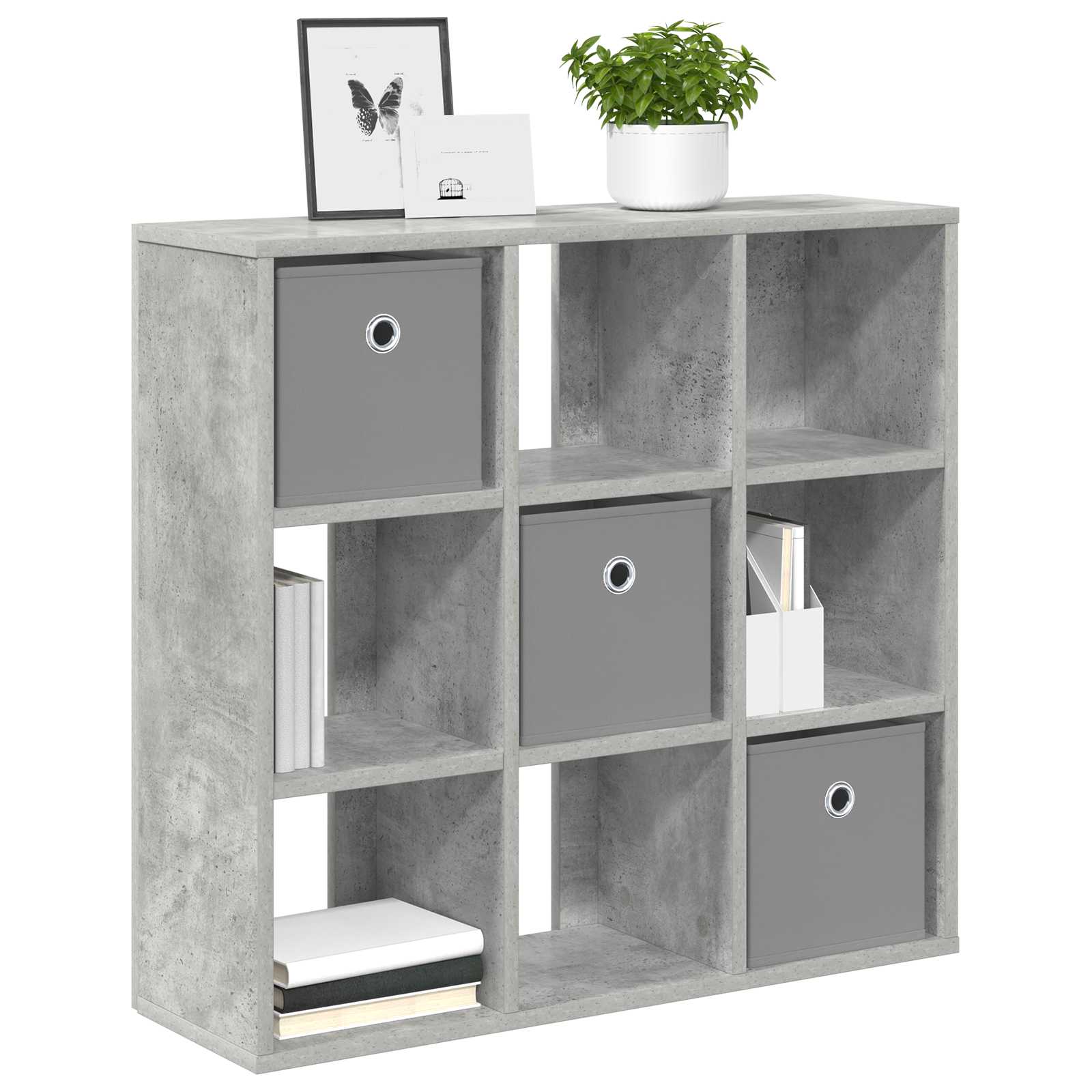 Dressoir met lade Beton Grijs 73,5 x 24 x 69,5 cm is nu te koop bij PeponiXL, paradijselijk wonen!