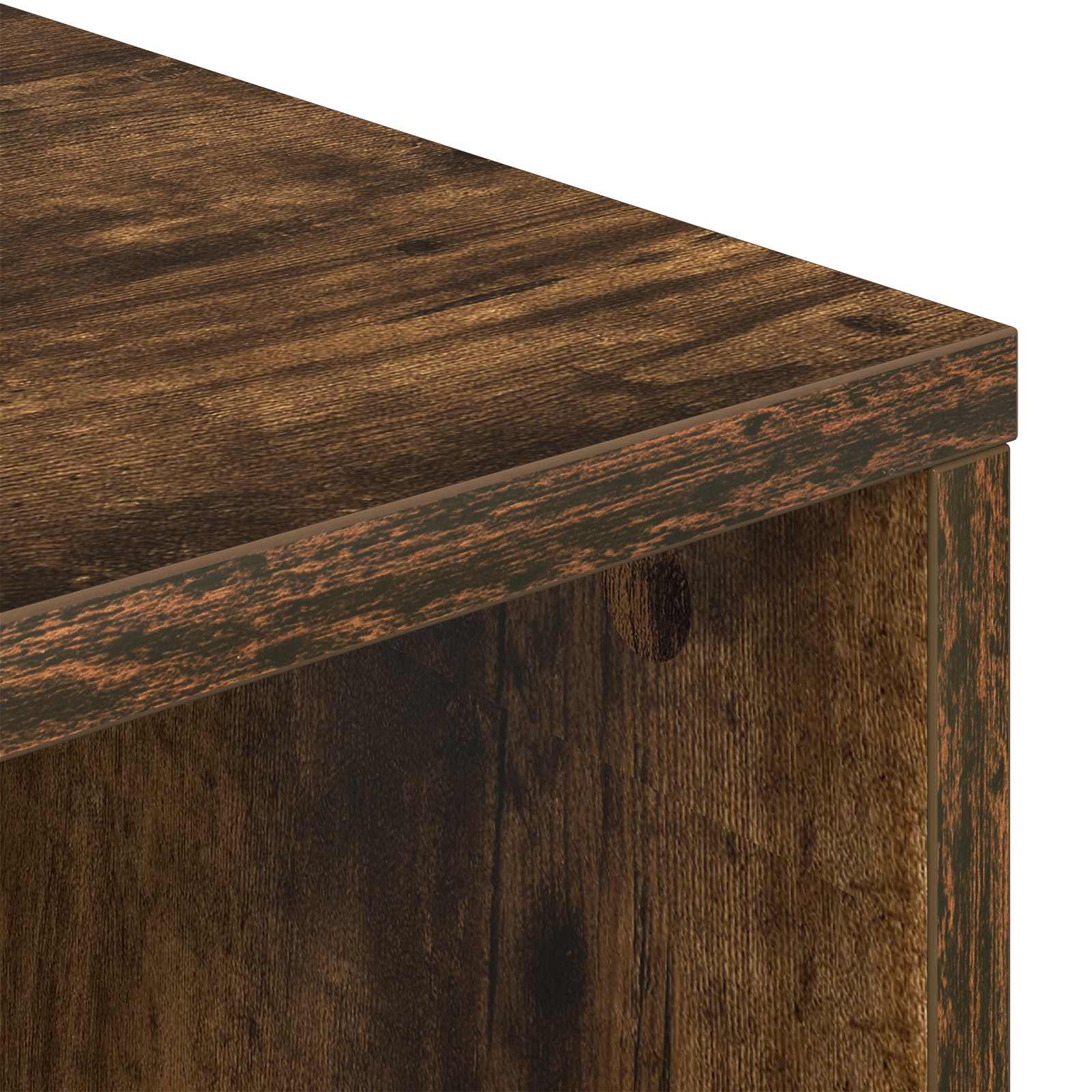 Dressoir met lade Gerookt eiken 73,5 x 24 x 69,5 cm is nu te koop bij PeponiXL, paradijselijk wonen!