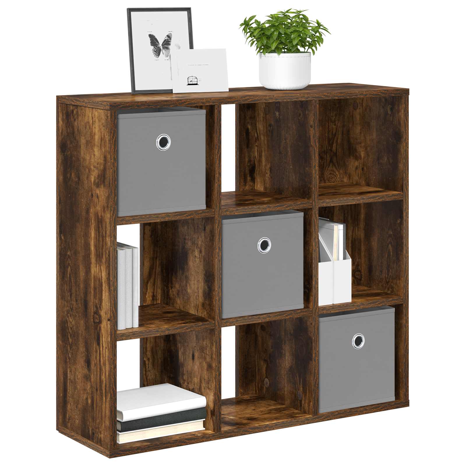 Dressoir met lade Gerookt eiken 73,5 x 24 x 69,5 cm is nu te koop bij PeponiXL, paradijselijk wonen!