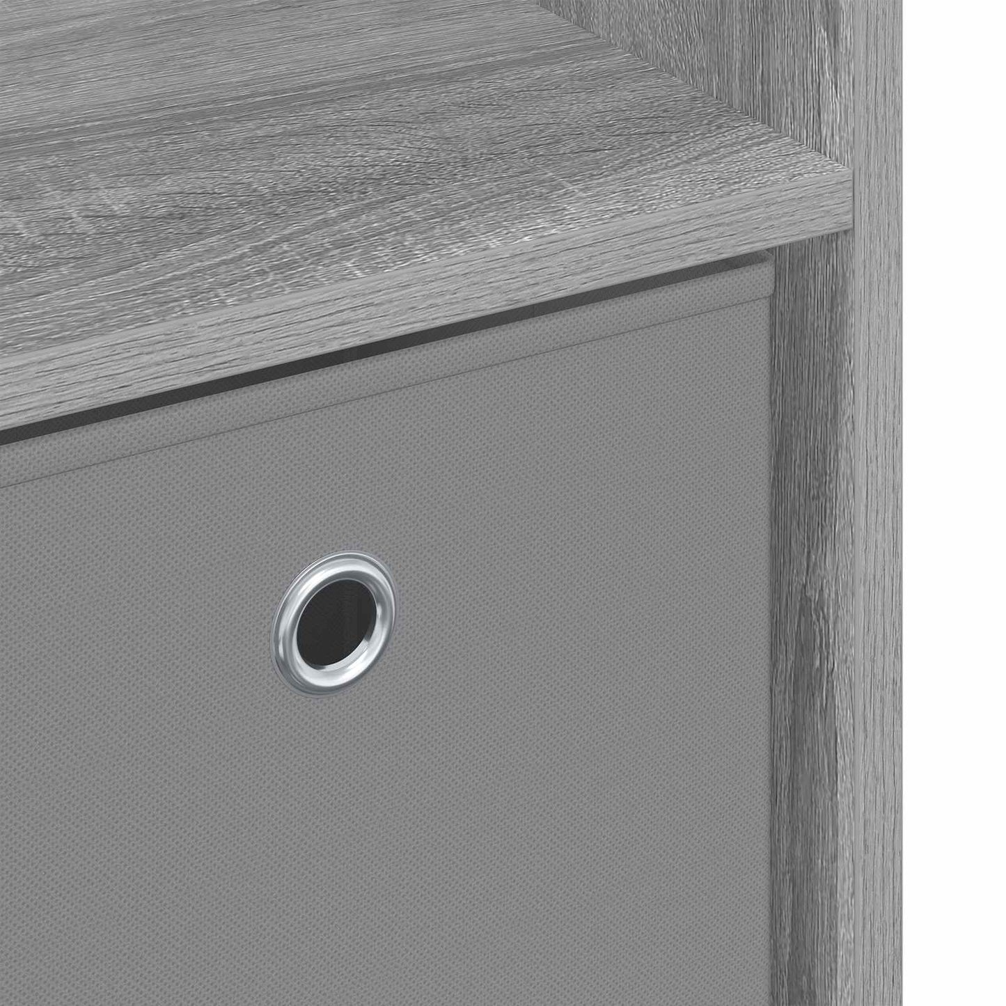 Dressoir met lade Grijs Sonoma 73,5 x 24 x 69,5 cm is nu te koop bij PeponiXL, paradijselijk wonen!