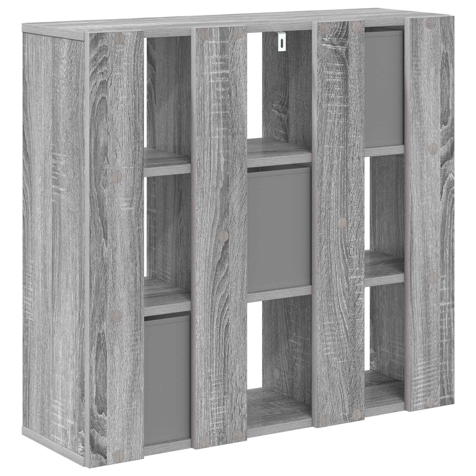 Dressoir met lade Grijs Sonoma 73,5 x 24 x 69,5 cm is nu te koop bij PeponiXL, paradijselijk wonen!