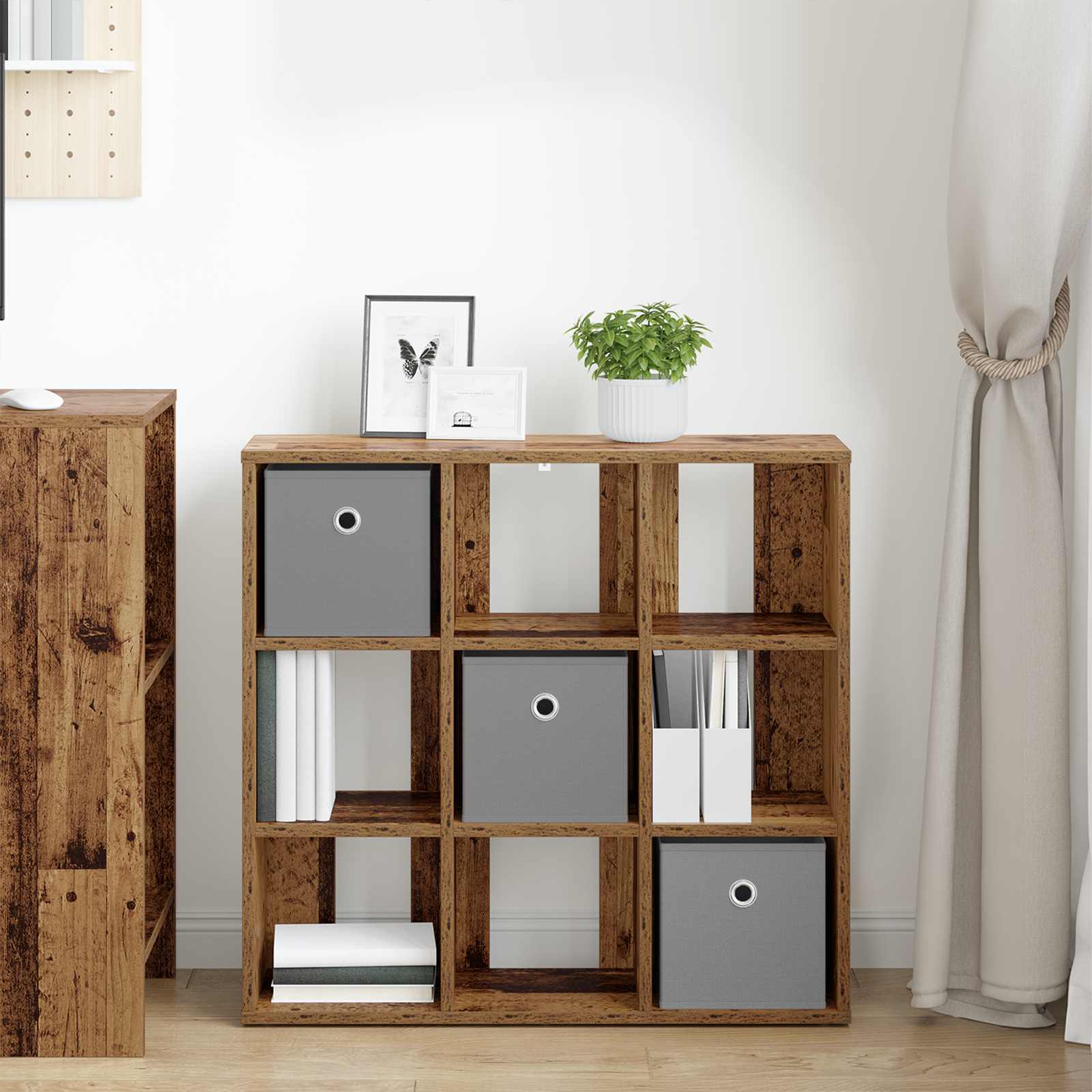 Dressoir met lade Oudhout 73,5 x 24 x 69,5 cm is nu te koop bij PeponiXL, paradijselijk wonen!