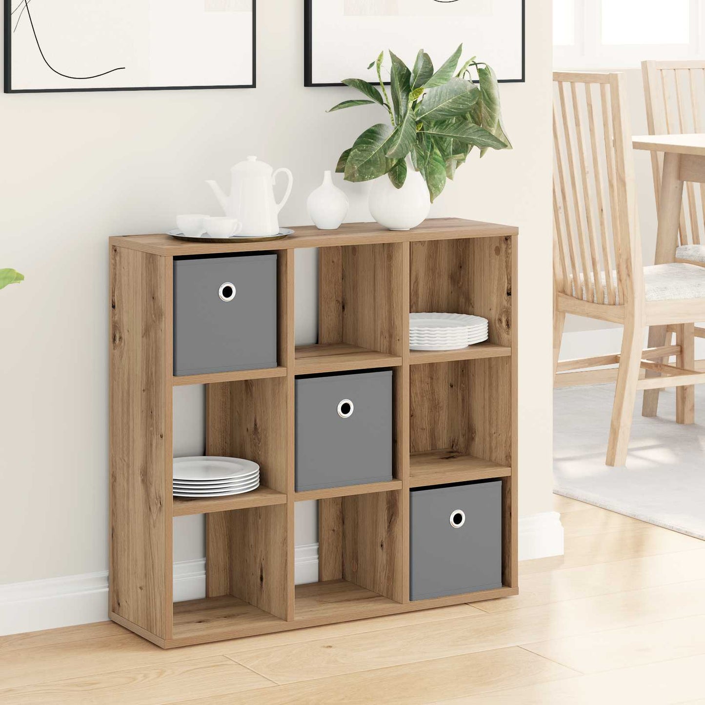 Dressoir met lade Artisan Eiken 73,5 x 24 x 69,5 cm is nu te koop bij PeponiXL, paradijselijk wonen!