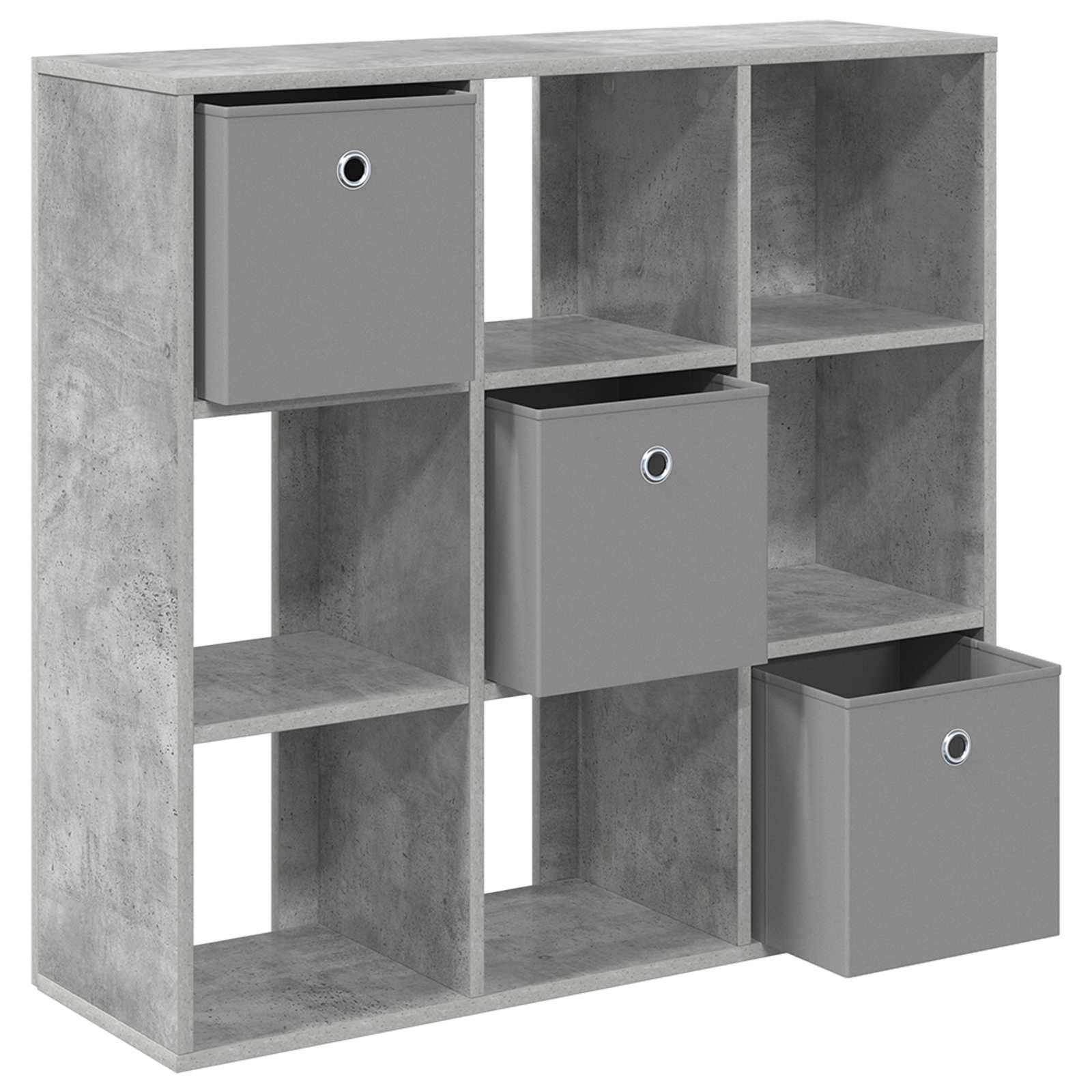 Dressoir met lade Beton Grijs 88,5 x 29 x 84,5 cm is nu te koop bij PeponiXL, paradijselijk wonen!