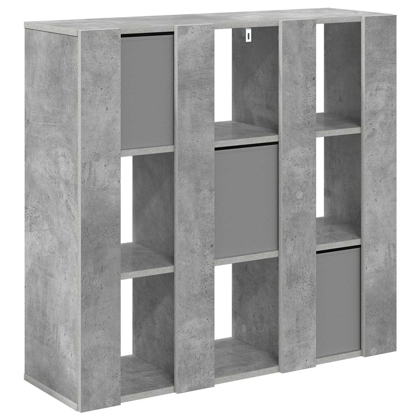 Dressoir met lade Beton Grijs 88,5 x 29 x 84,5 cm is nu te koop bij PeponiXL, paradijselijk wonen!