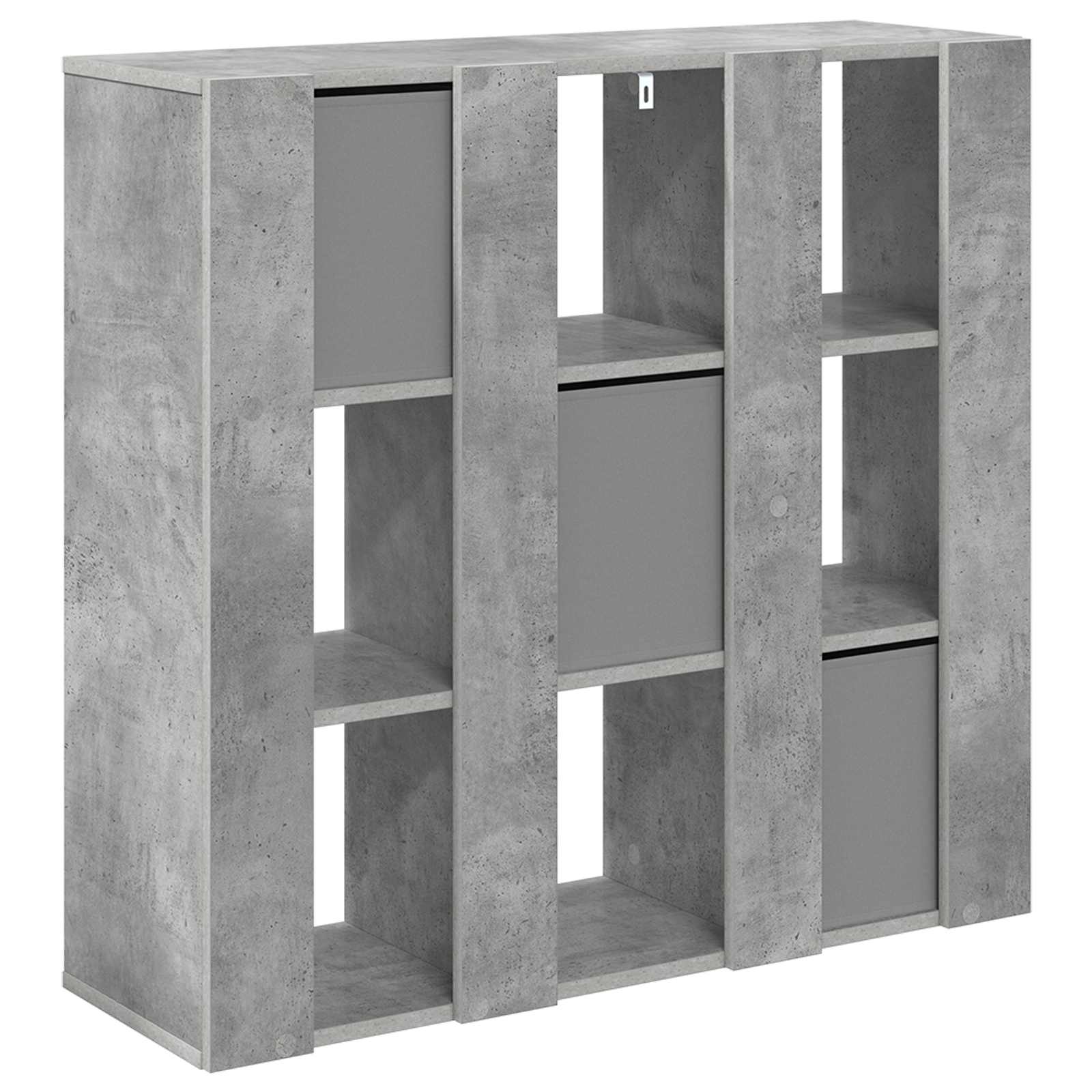Dressoir met lade Beton Grijs 88,5 x 29 x 84,5 cm is nu te koop bij PeponiXL, paradijselijk wonen!