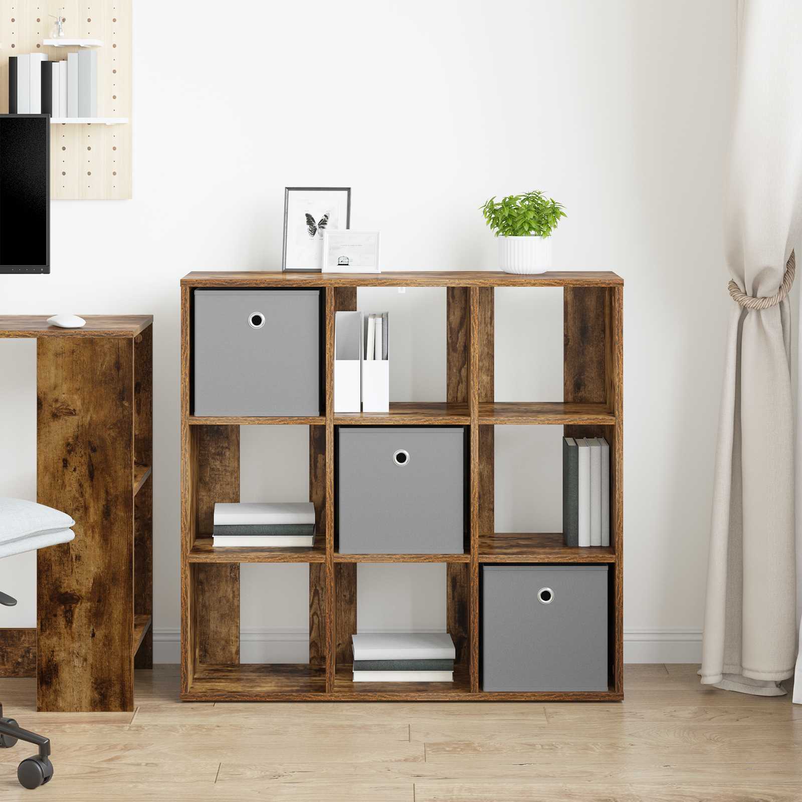 Dressoir met lade Gerookt eiken 88,5 x 29 x 84,5 cm is nu te koop bij PeponiXL, paradijselijk wonen!