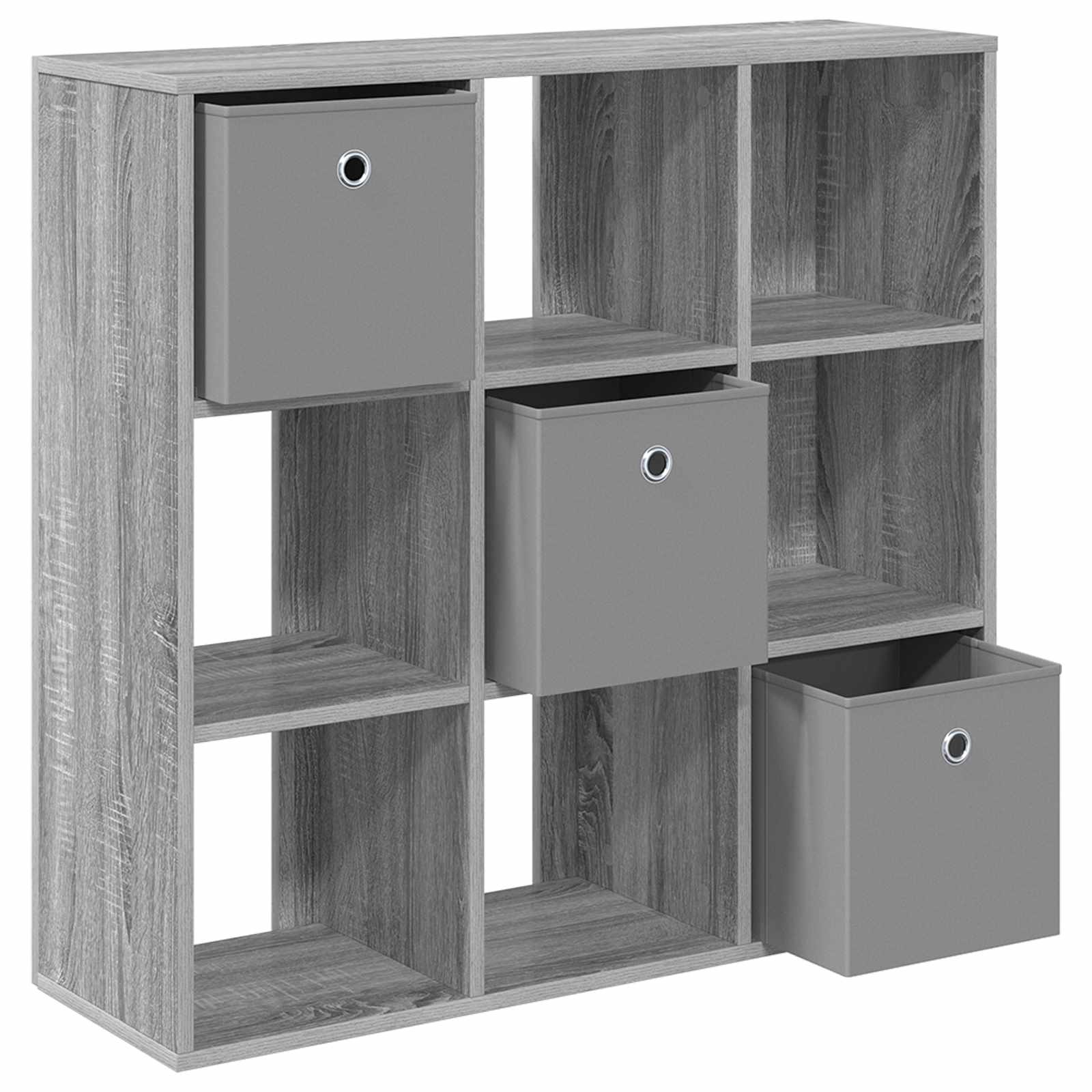 Dressoir met lade Grijs Sonoma 88,5 x 29 x 84,5 cm is nu te koop bij PeponiXL, paradijselijk wonen!