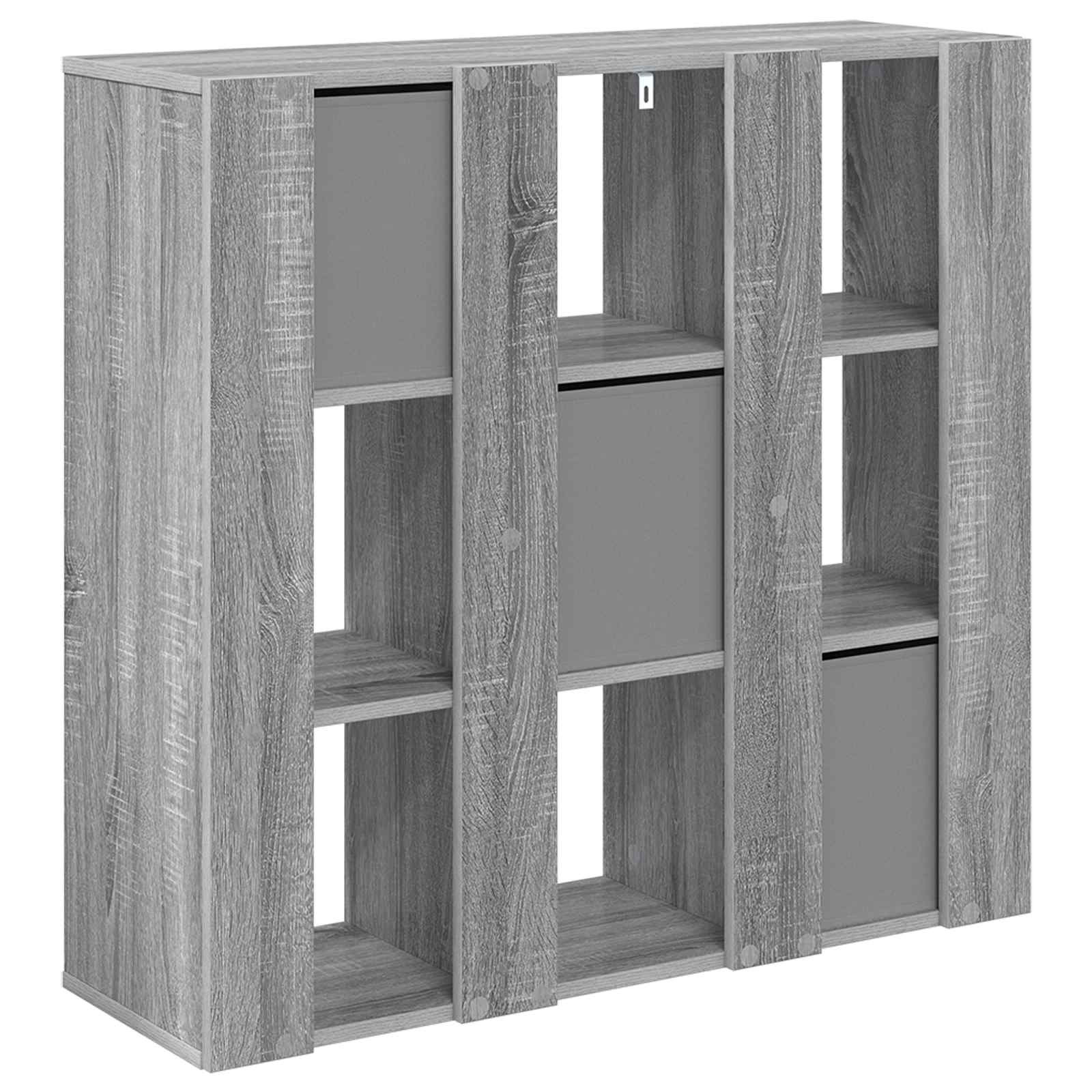 Dressoir met lade Grijs Sonoma 88,5 x 29 x 84,5 cm is nu te koop bij PeponiXL, paradijselijk wonen!