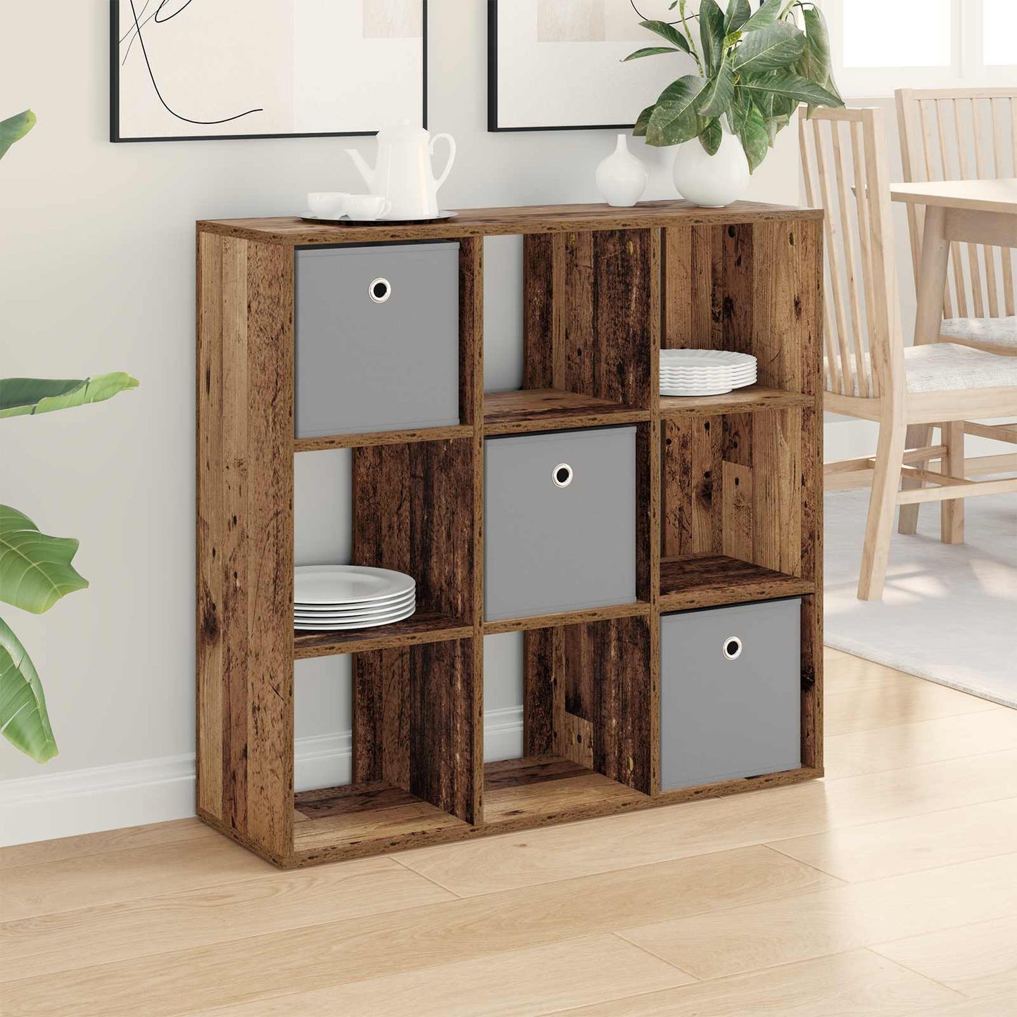 Dressoir met lade Oudhout 88,5 x 29 x 84,5 cm is nu te koop bij PeponiXL, paradijselijk wonen!