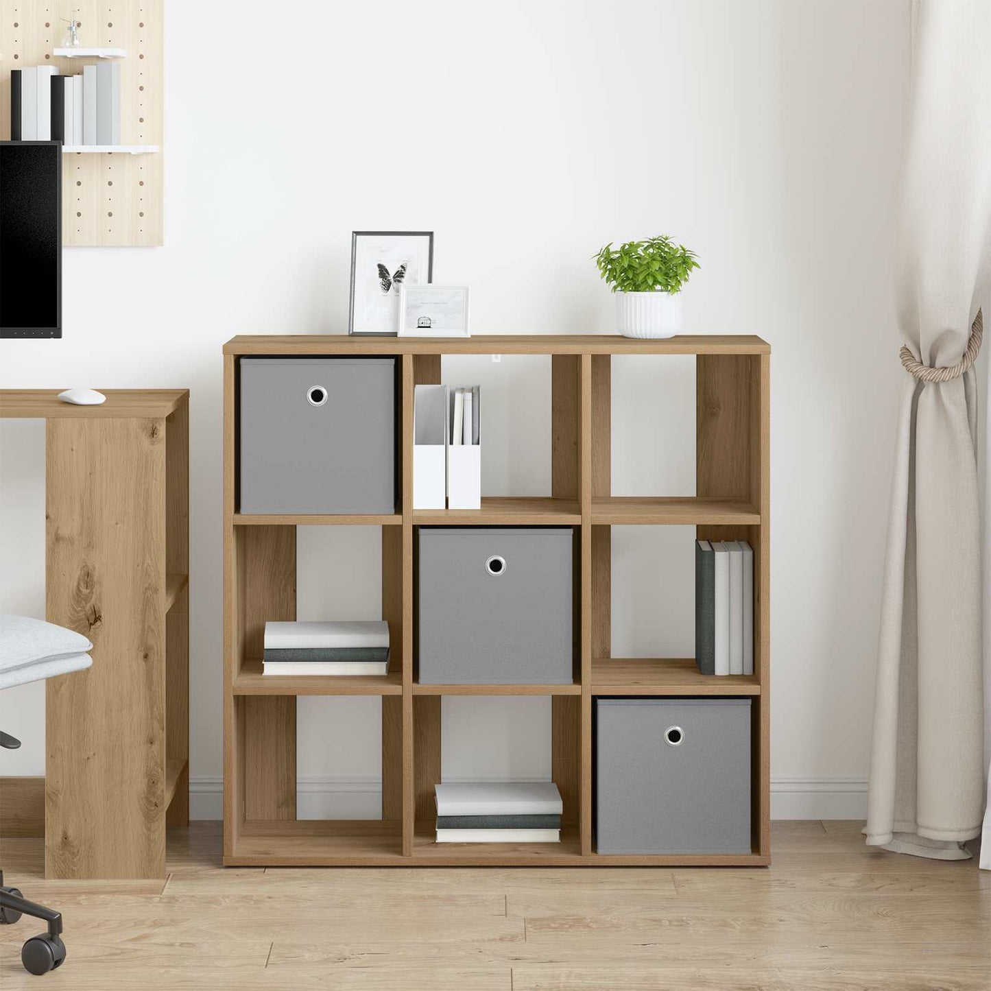 Dressoir met lade Artisan Eiken 88,5 x 29 x 84,5 cm is nu te koop bij PeponiXL, paradijselijk wonen!