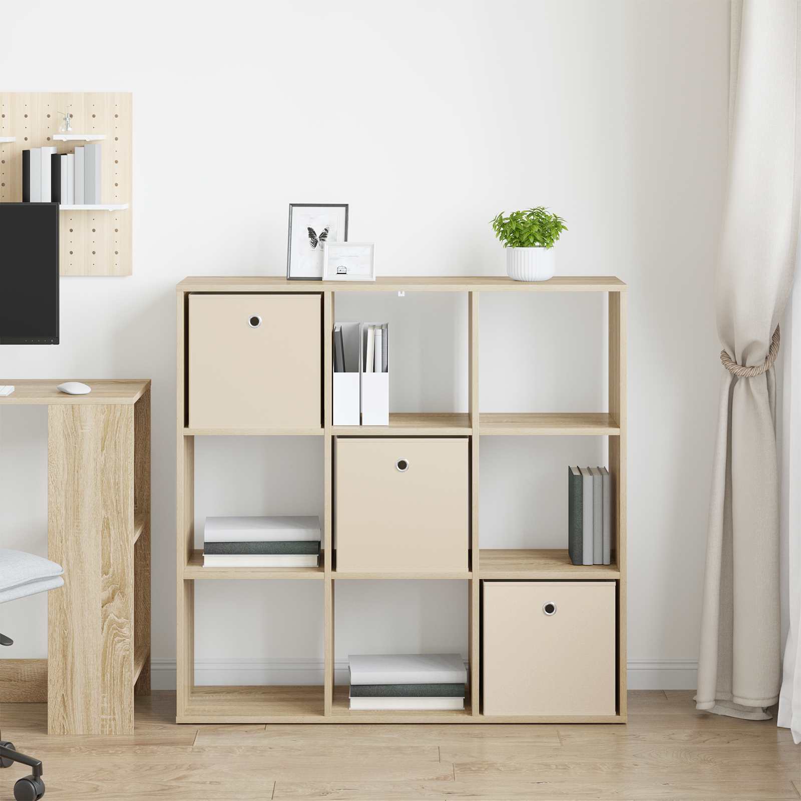 Dressoir met lade Sonoma Eiken 102 x 31 x 99,5 cm is nu te koop bij PeponiXL, paradijselijk wonen!
