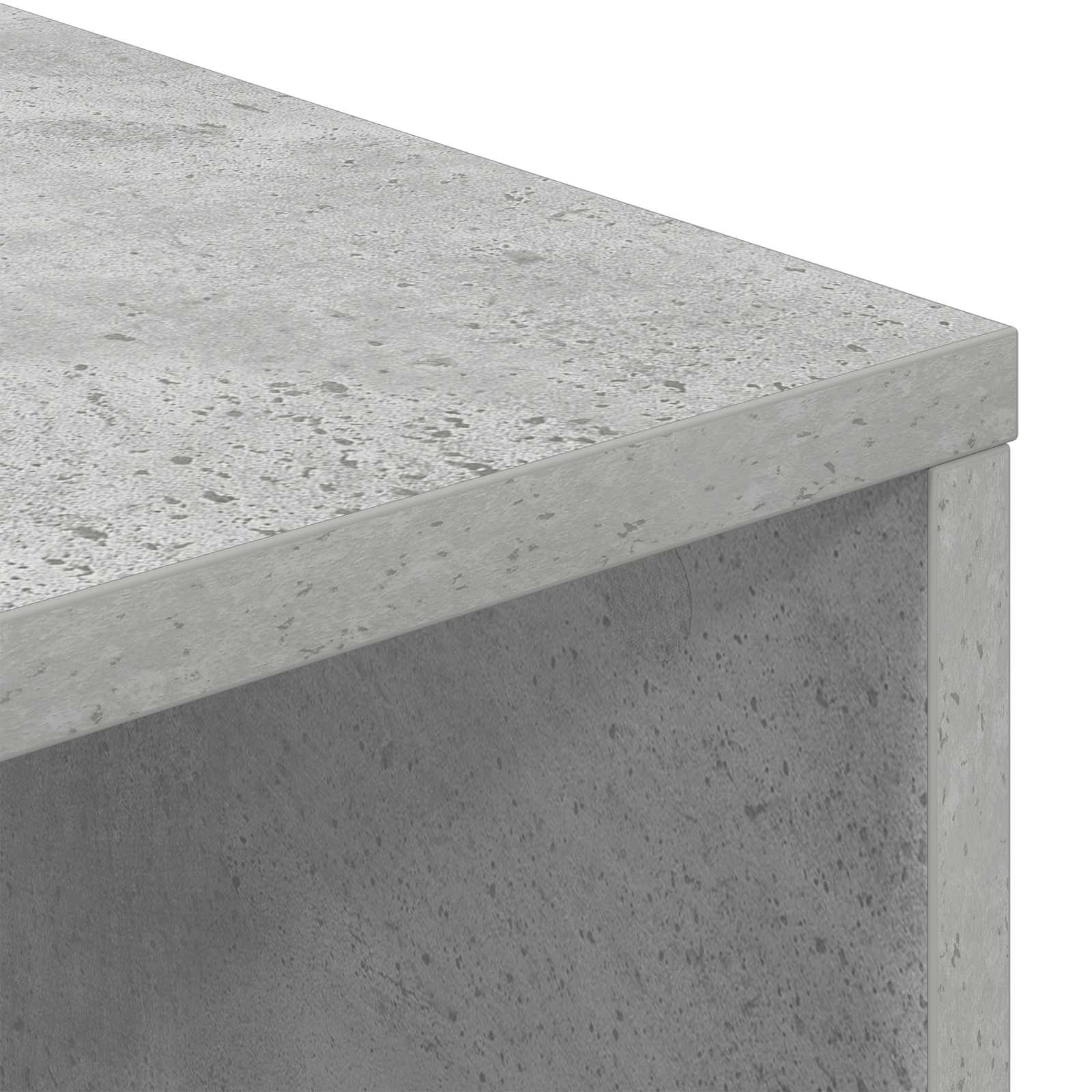 Dressoir met lade Beton Grijs 102 x 31 x 99,5 cm is nu te koop bij PeponiXL, paradijselijk wonen!