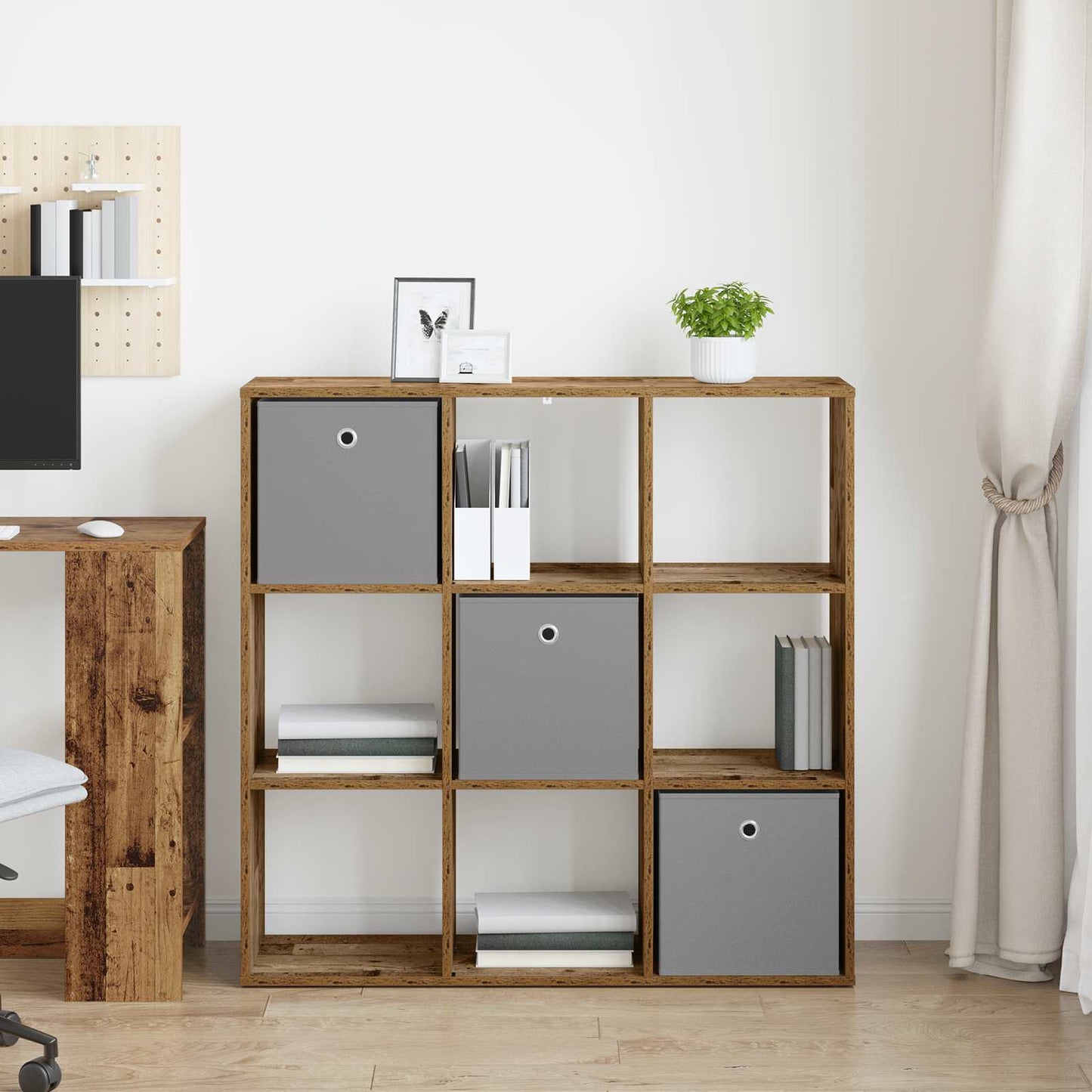 Dressoir met lade Oudhout 102 x 31 x 99,5 cm is nu te koop bij PeponiXL, paradijselijk wonen!