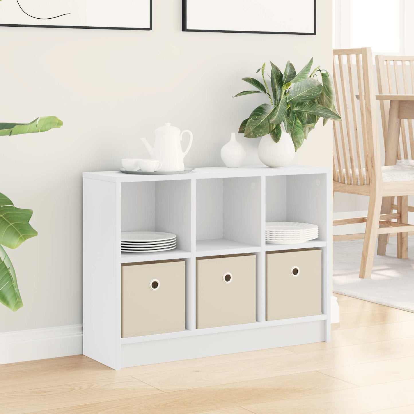 Dressoir met lade Wit 73,5 x 22,5 x 53,5 cm is nu te koop bij PeponiXL, paradijselijk wonen!