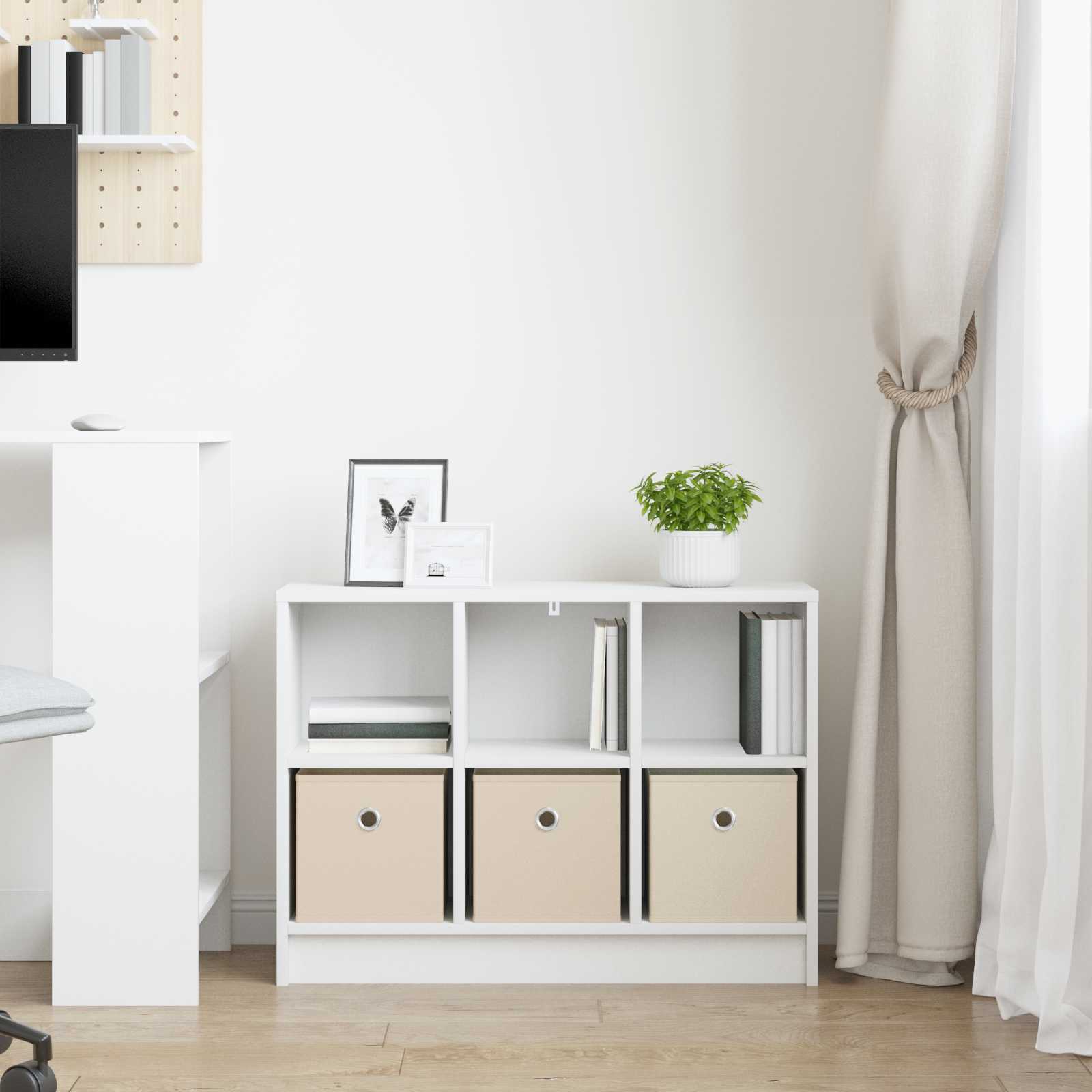 Dressoir met lade Wit 73,5 x 22,5 x 53,5 cm is nu te koop bij PeponiXL, paradijselijk wonen!