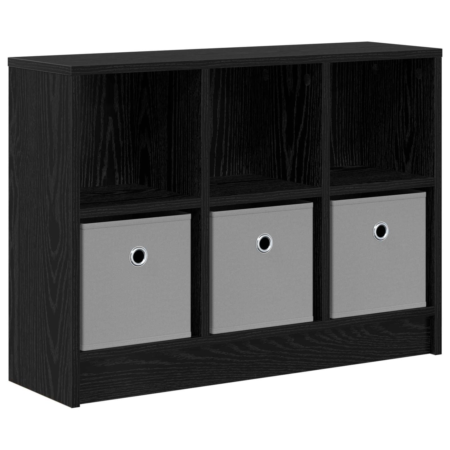 Dressoir met lade Zwart Eiken 73,5 x 22,5 x 53,5 cm is nu te koop bij PeponiXL, paradijselijk wonen!