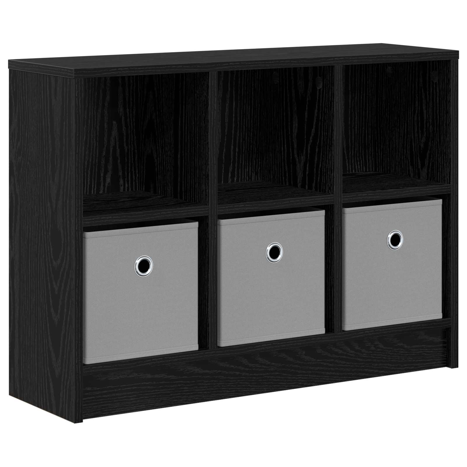 Dressoir met lade Zwart Eiken 73,5 x 22,5 x 53,5 cm is nu te koop bij PeponiXL, paradijselijk wonen!