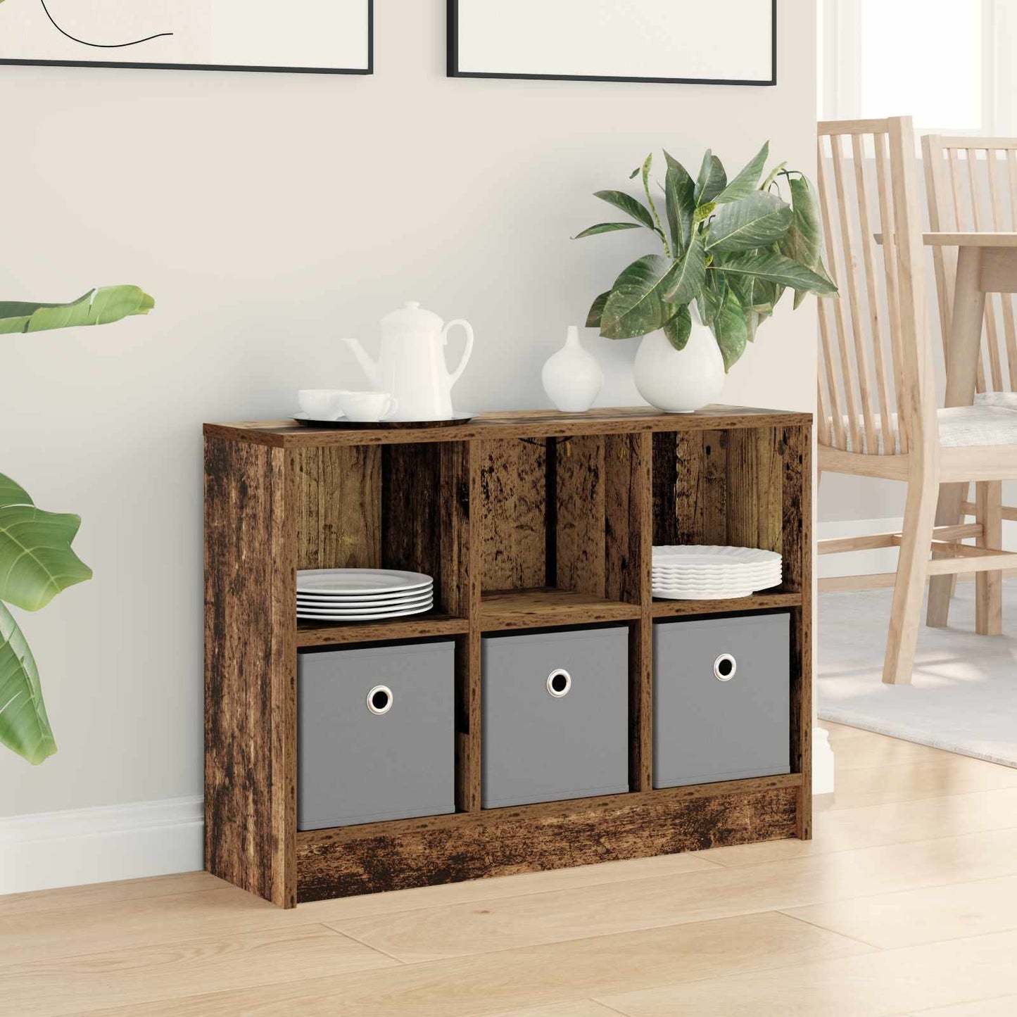 Dressoir met lade Oudhout 73,5 x 22,5 x 53,5 cm is nu te koop bij PeponiXL, paradijselijk wonen!
