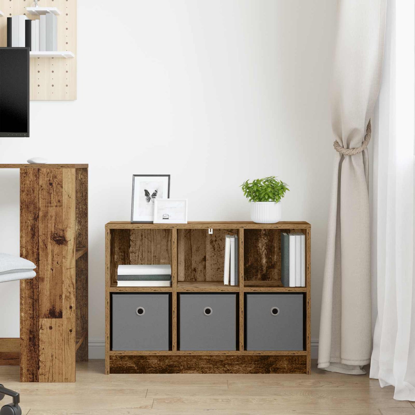 Dressoir met lade Oudhout 73,5 x 22,5 x 53,5 cm is nu te koop bij PeponiXL, paradijselijk wonen!