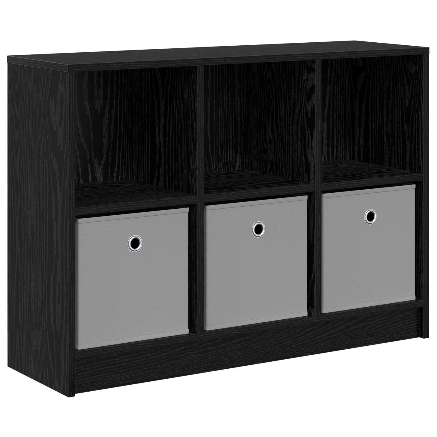 Dressoir met lade Zwart Eiken 88,5 x 27,5 x 63,5 cm is nu te koop bij PeponiXL, paradijselijk wonen!