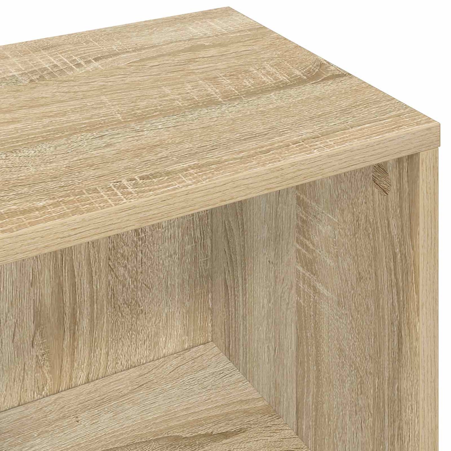 Dressoir met lade Sonoma Eiken 88,5 x 27,5 x 63,5 cm is nu te koop bij PeponiXL, paradijselijk wonen!