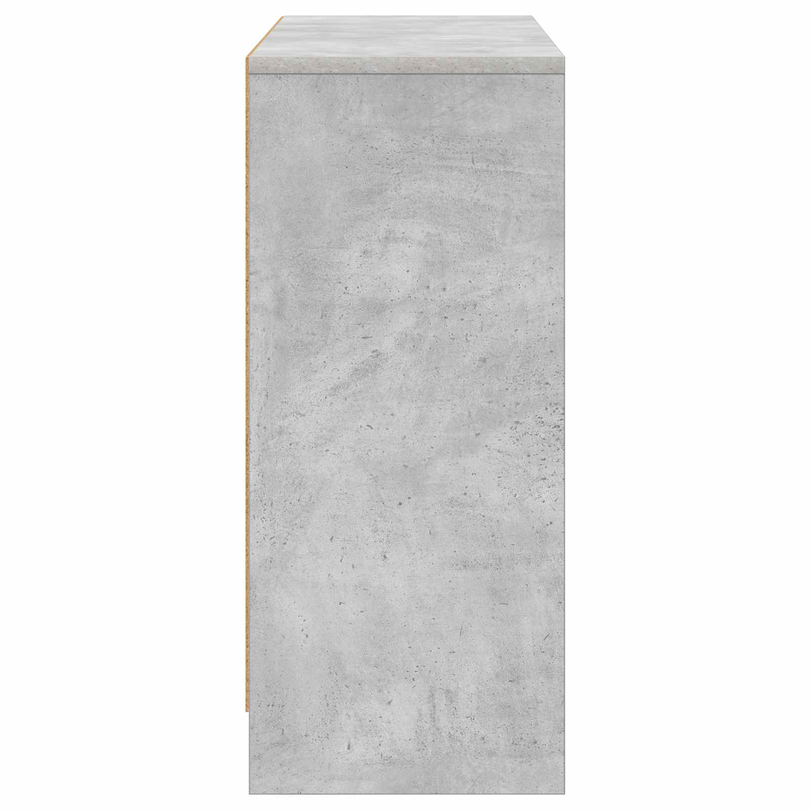 Dressoir met lade Beton Grijs 88,5 x 27,5 x 63,5 cm is nu te koop bij PeponiXL, paradijselijk wonen!