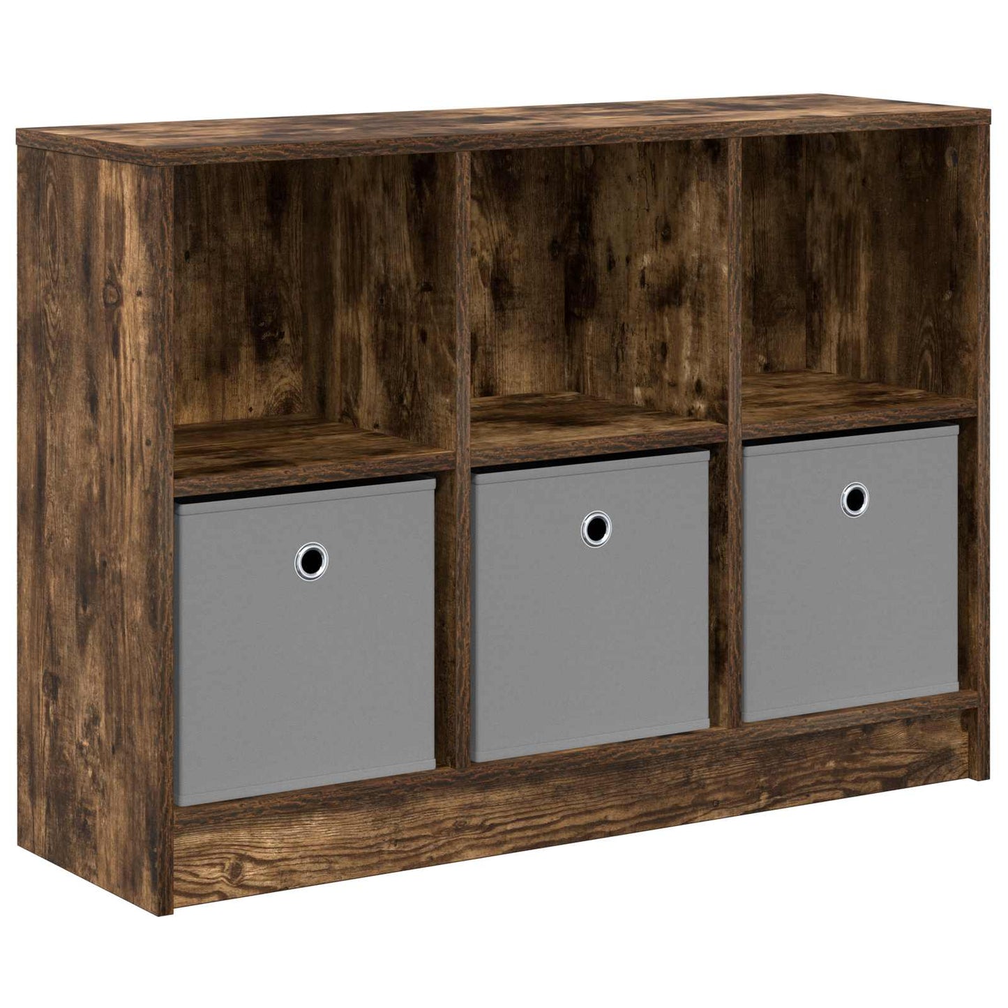 Dressoir met lade Gerookt eiken 88,5 x 27,5 x 63,5 cm is nu te koop bij PeponiXL, paradijselijk wonen!