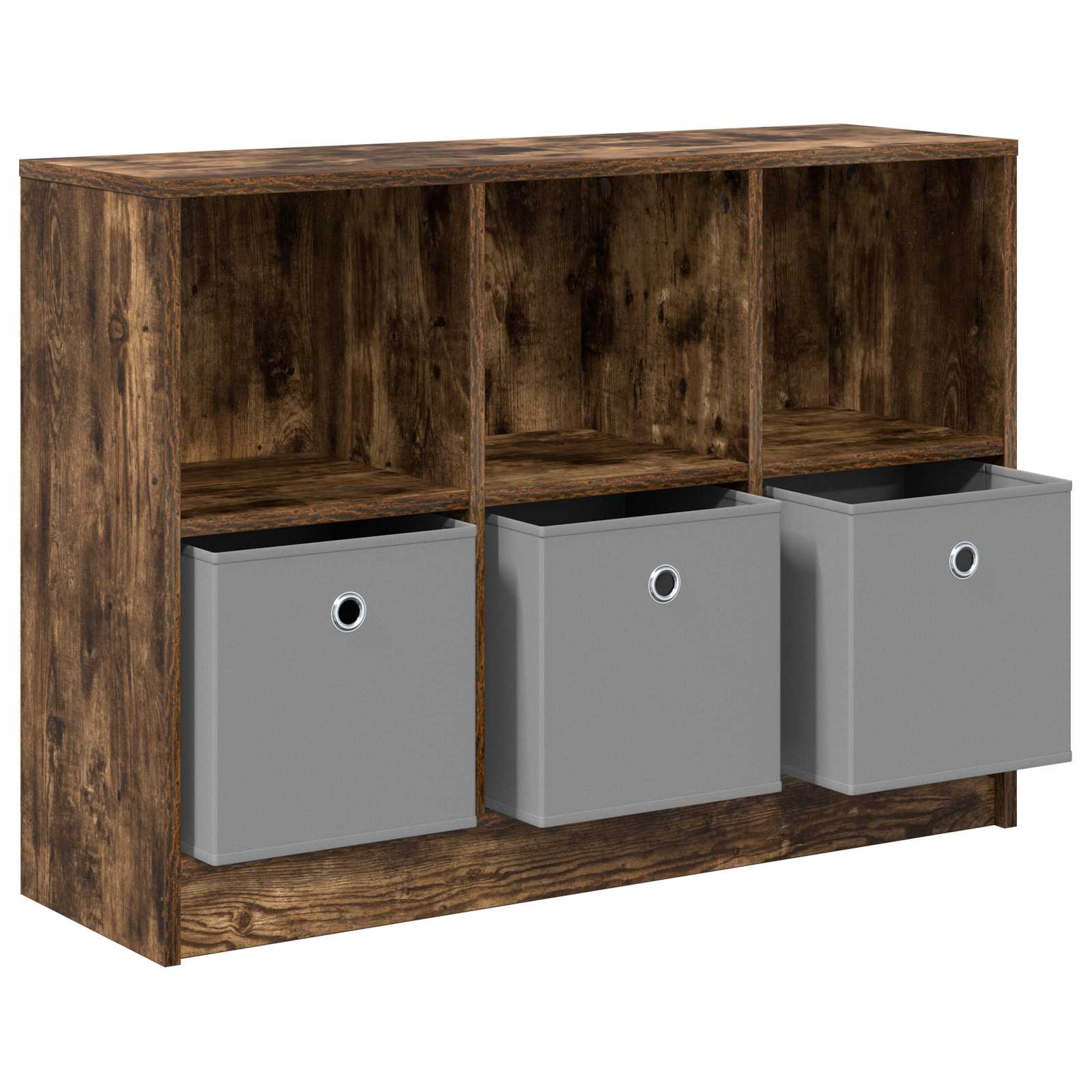Dressoir met lade Gerookt eiken 88,5 x 27,5 x 63,5 cm is nu te koop bij PeponiXL, paradijselijk wonen!