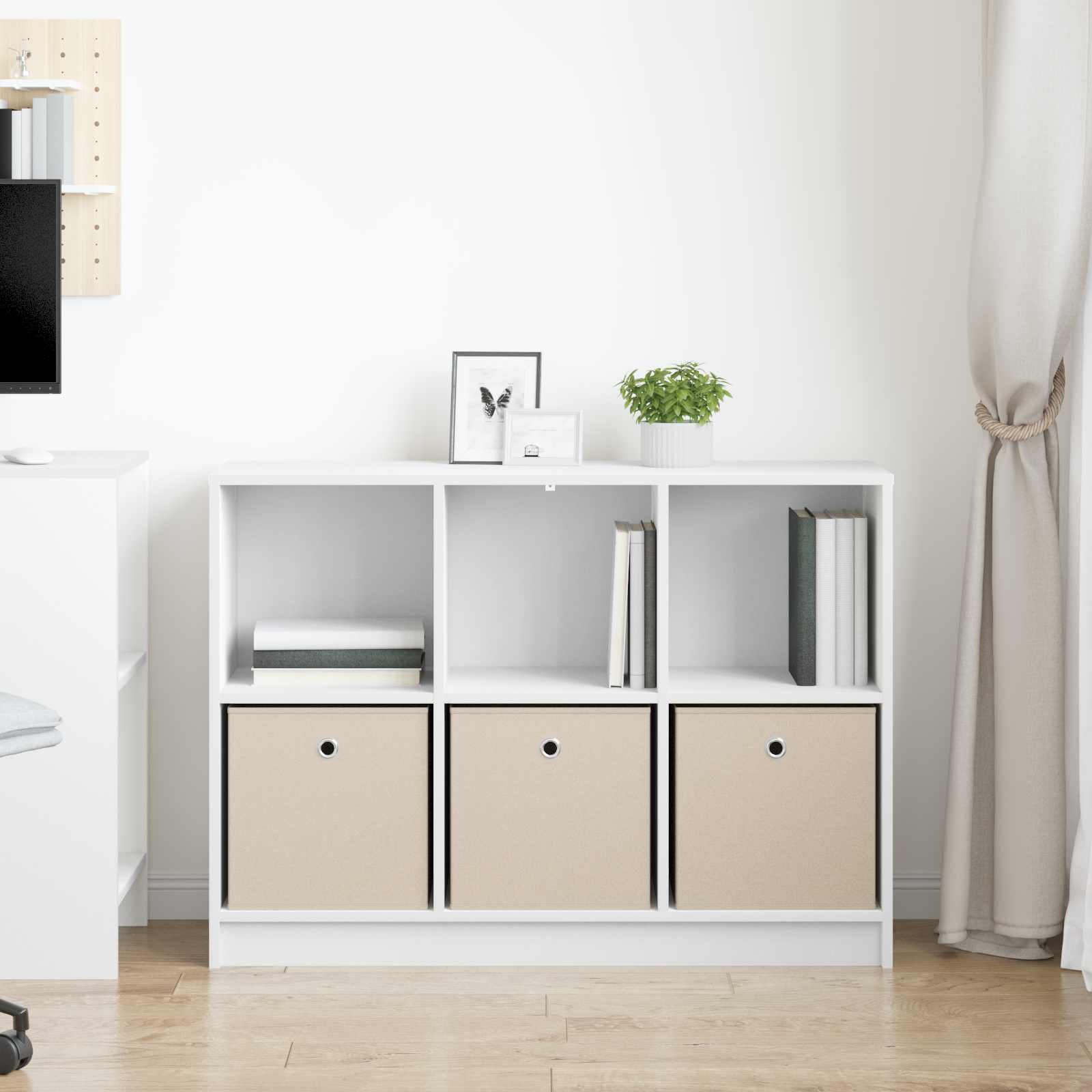 Dressoir met lade Wit 102 x 32 x 73,5 cm is nu te koop bij PeponiXL, paradijselijk wonen!