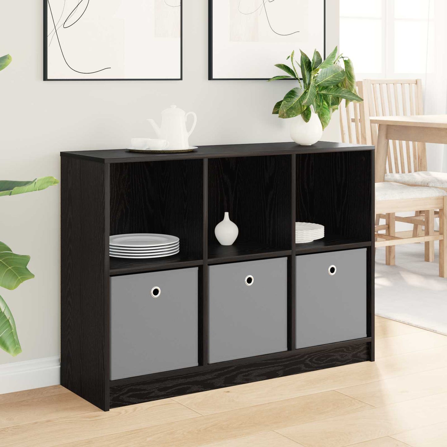Dressoir met lade Zwart Eiken 102 x 32 x 73,5 cm is nu te koop bij PeponiXL, paradijselijk wonen!