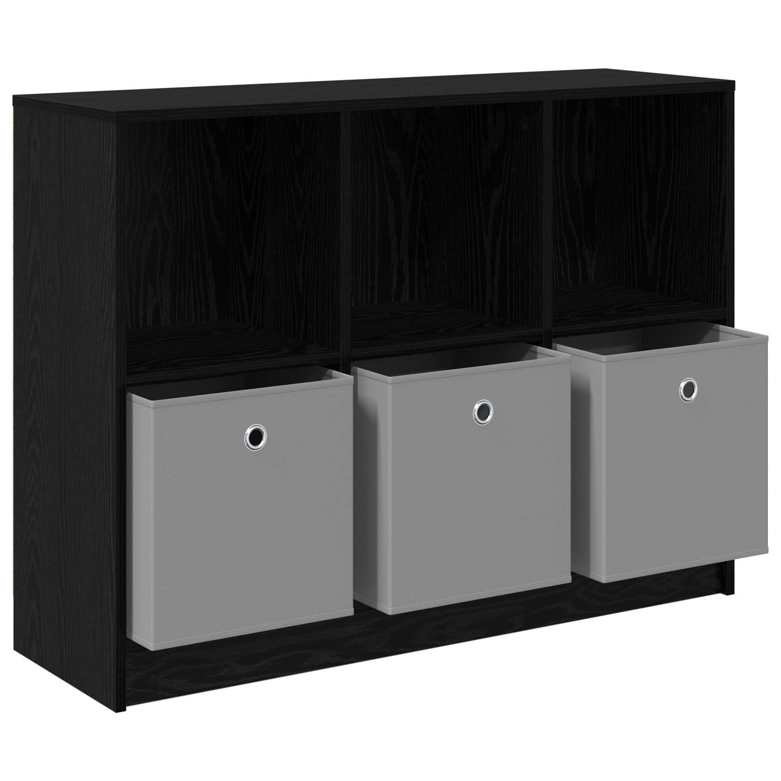 Dressoir met lade Zwart Eiken 102 x 32 x 73,5 cm is nu te koop bij PeponiXL, paradijselijk wonen!